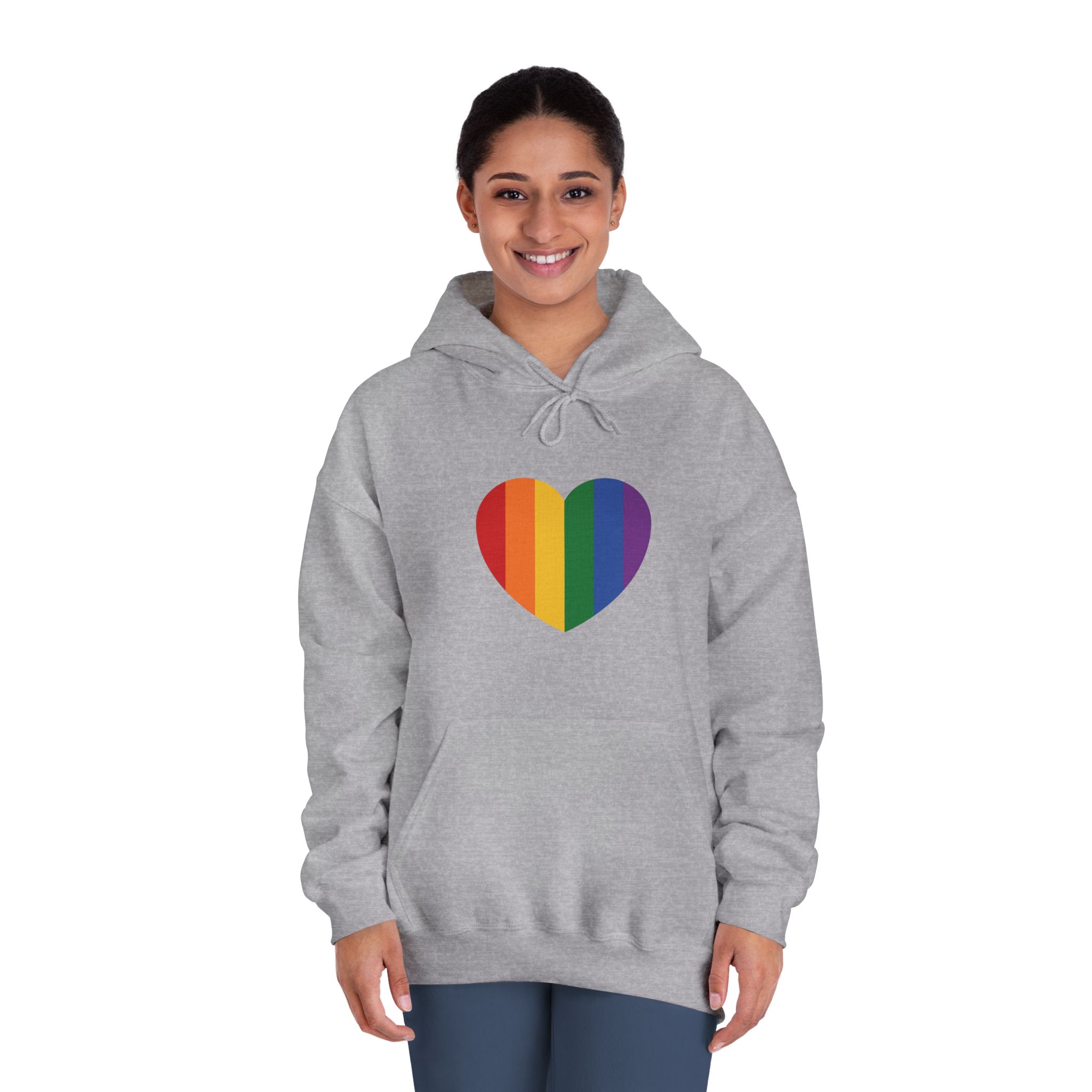 Lgbt Pride Month June Lesbian Gay Bisexual Transgender Lgbtq Flag Rainbow Vector(4) Unisex Dryblend Hooded Sweatshirt - Image 16