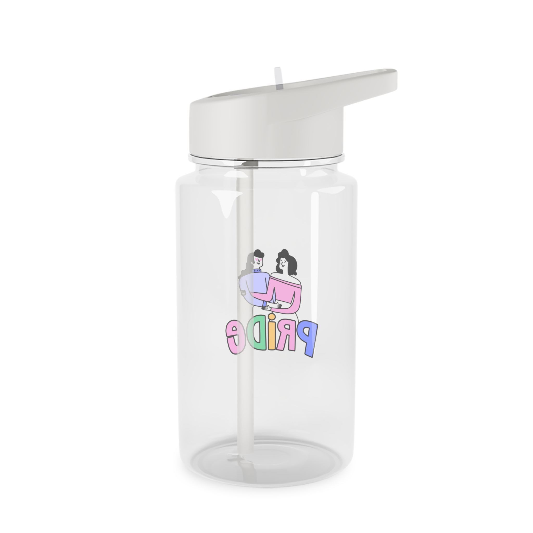 Pride Day Lettering Tritan Water Bottle - Image 2