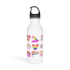 Pride Day Labels Set Stainless Steel Water Bottle