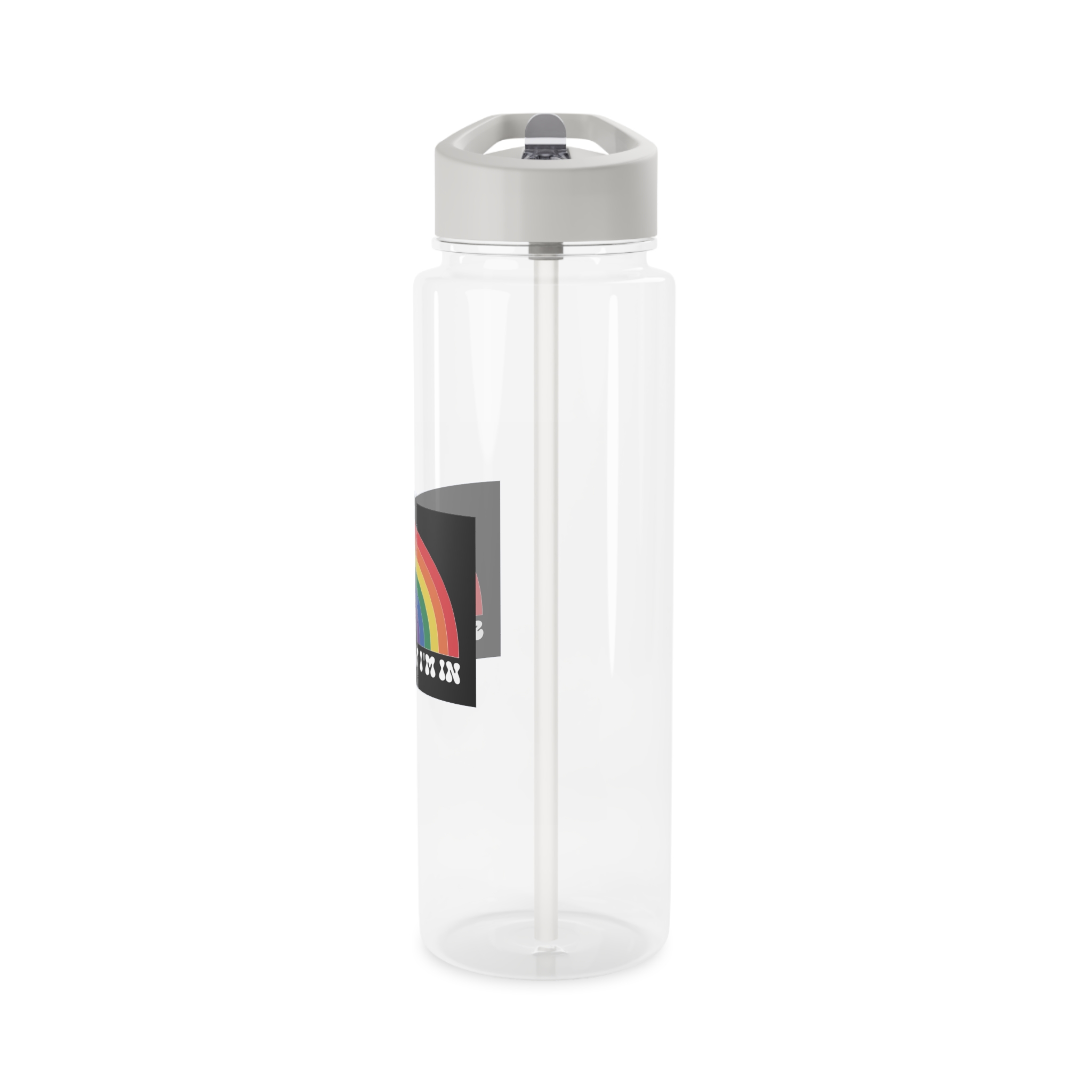 Pride Lgbtq Gay Typography Vector Tshirt Design(7) Tritan Water Bottle - Image 7