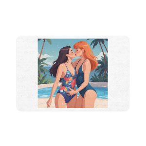Lesbian Pride Design 9A4265 Pet Food Mat 12x18