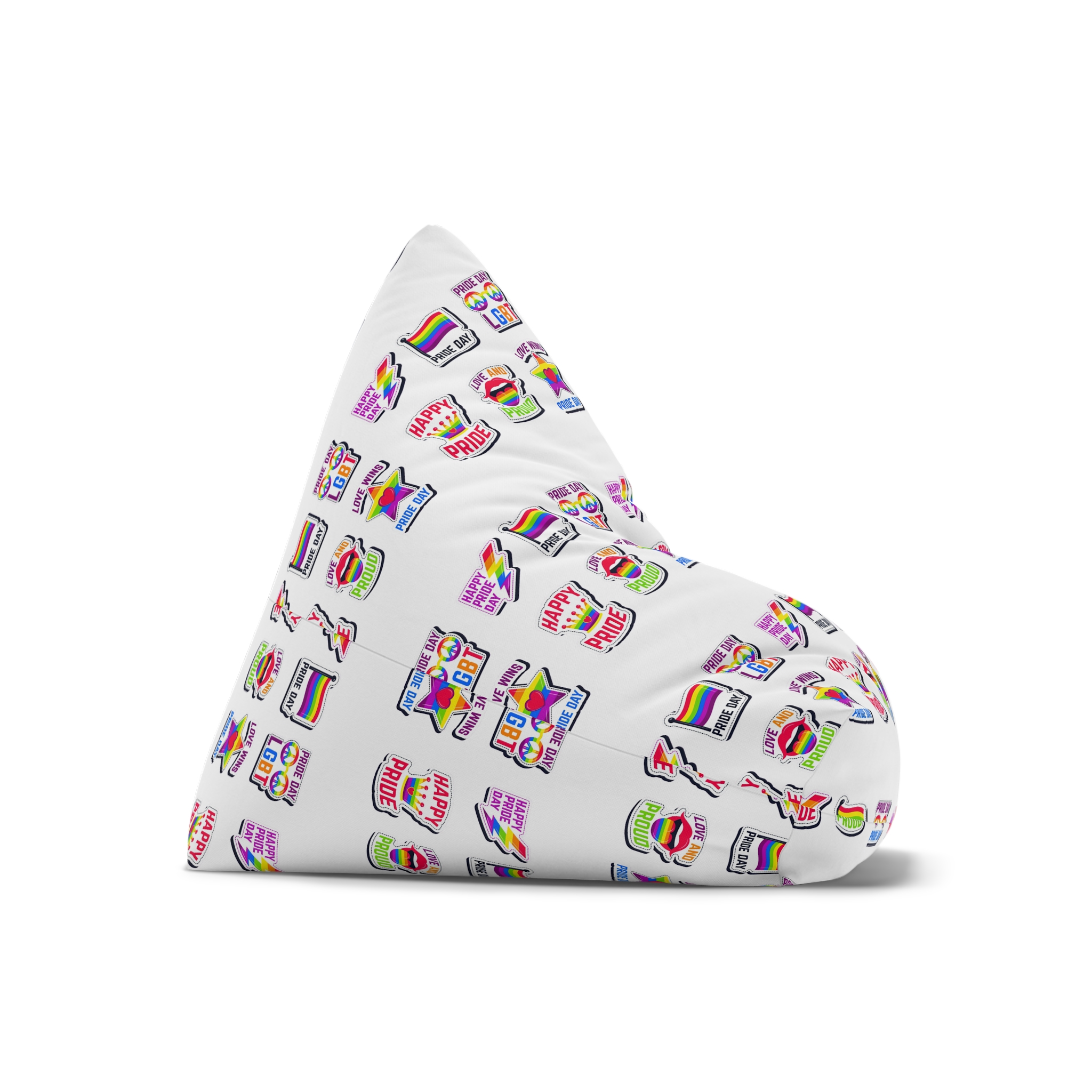 Label Collection With Pride Day Theme Bean Bag Chair Cover - Image 7