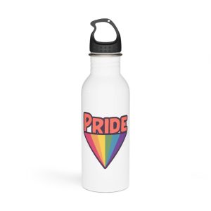 Pride With Rainbow Stainless Steel Water Bottle