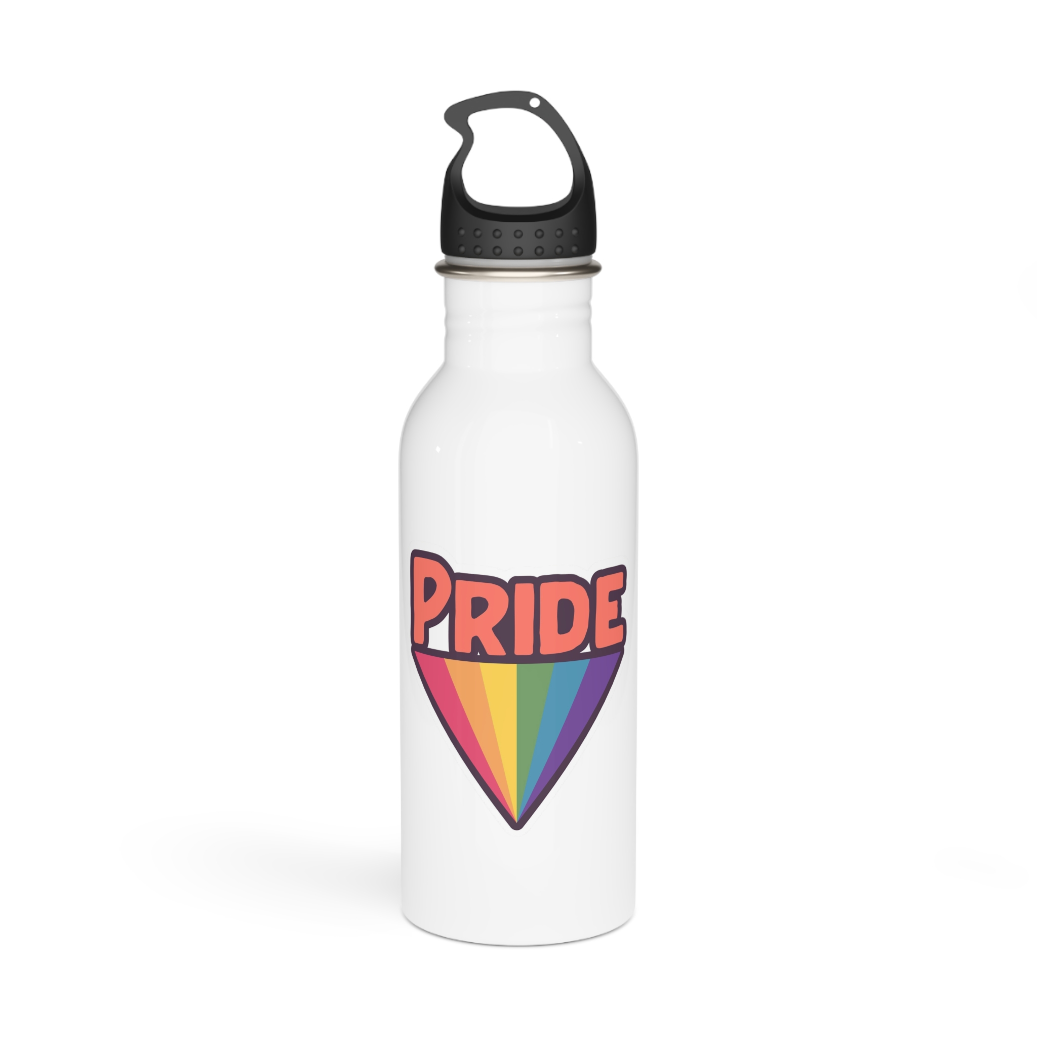 Pride With Rainbow Stainless Steel Water Bottle