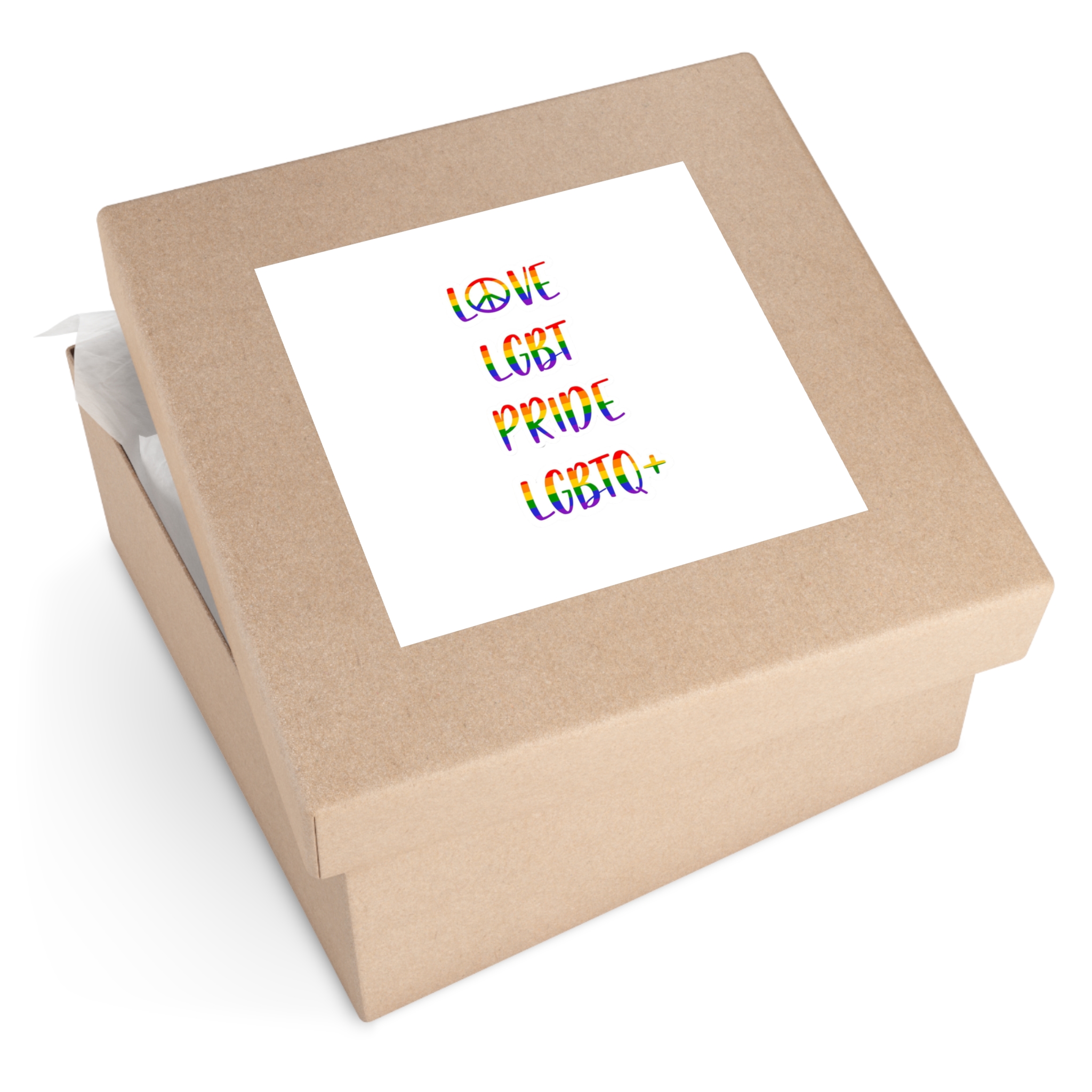 Lgbt Pride Month June Poster Card Banner Background Vector Illustration Laminate Stickers Square - Image 59