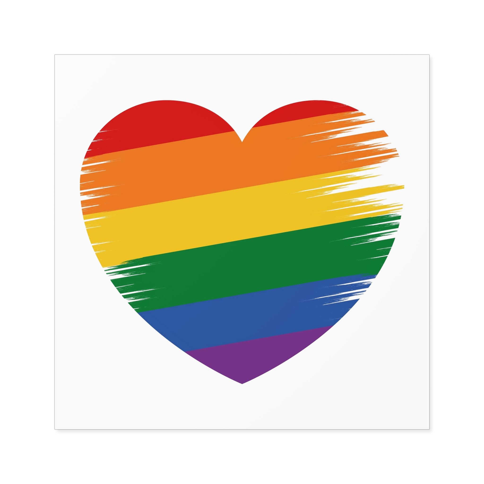 Lgbt Pride Month June Lesbian Gay Bisexual Transgender Lgbtq Flag Rainbow Vector(1) (1) Laminate Stickers Square - Image 57