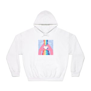 Pride Day Celebration Design Unisex Dryblend Hooded Sweatshirt