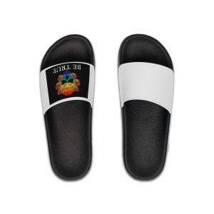 Skull Pride Rainbow Vintage Vector Premium T Shirt(1) Mens Slide Sandals