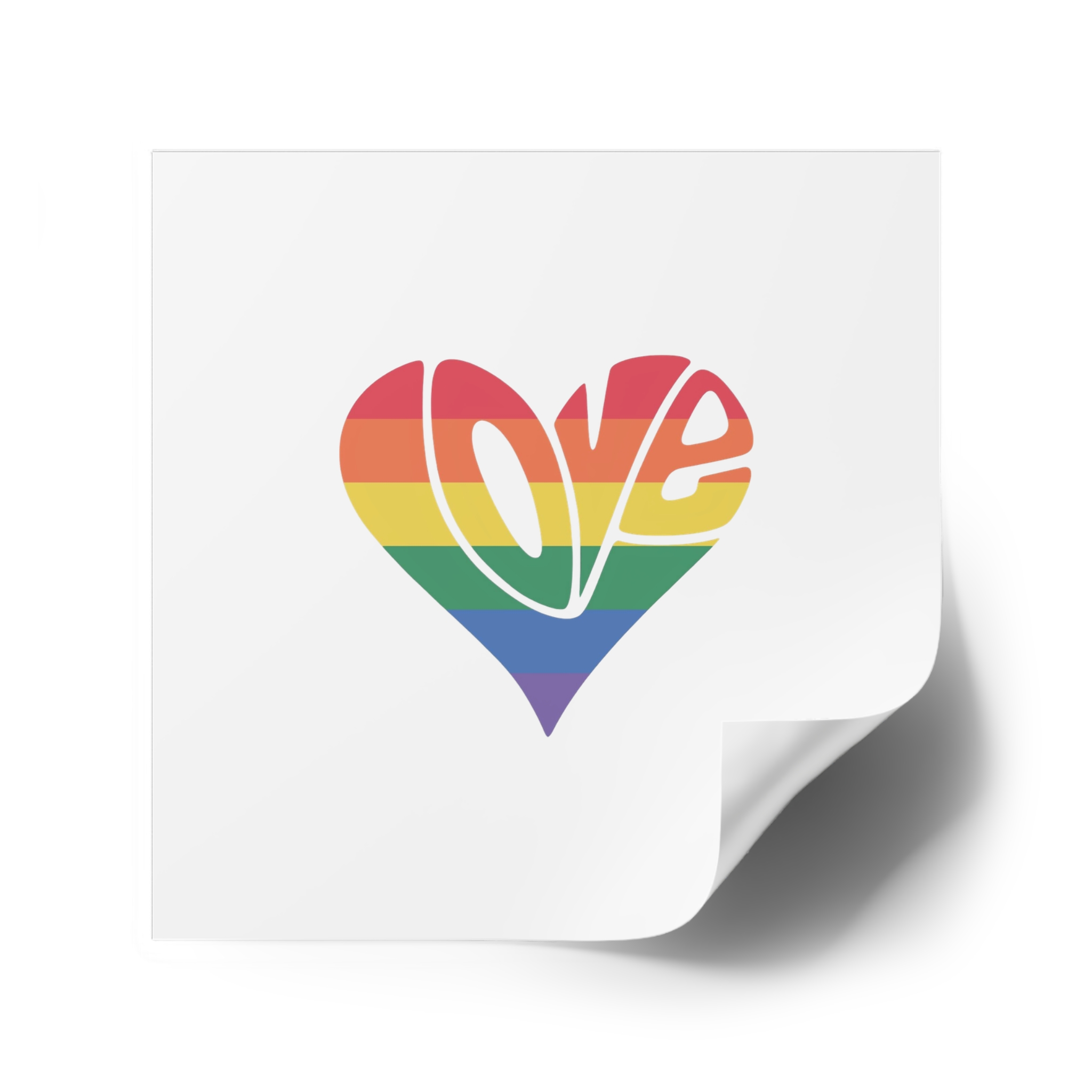 Pride Lgbt Gay Retro Tshirt Design Laminate Stickers Square - Image 42