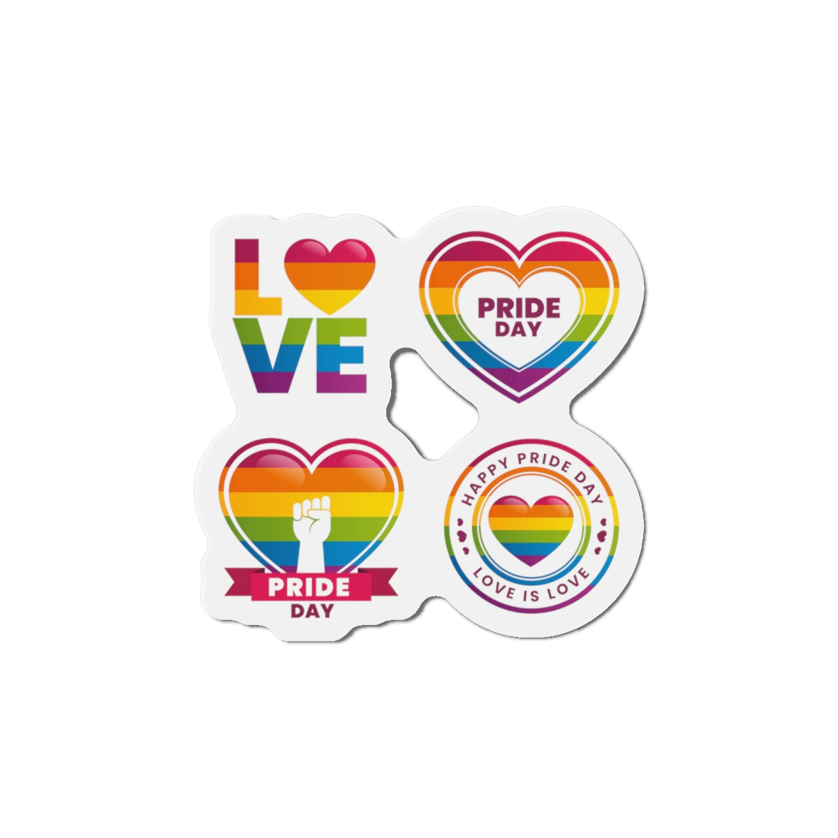 Label Collection With Pride Day Die Cut Magnets - Image 10