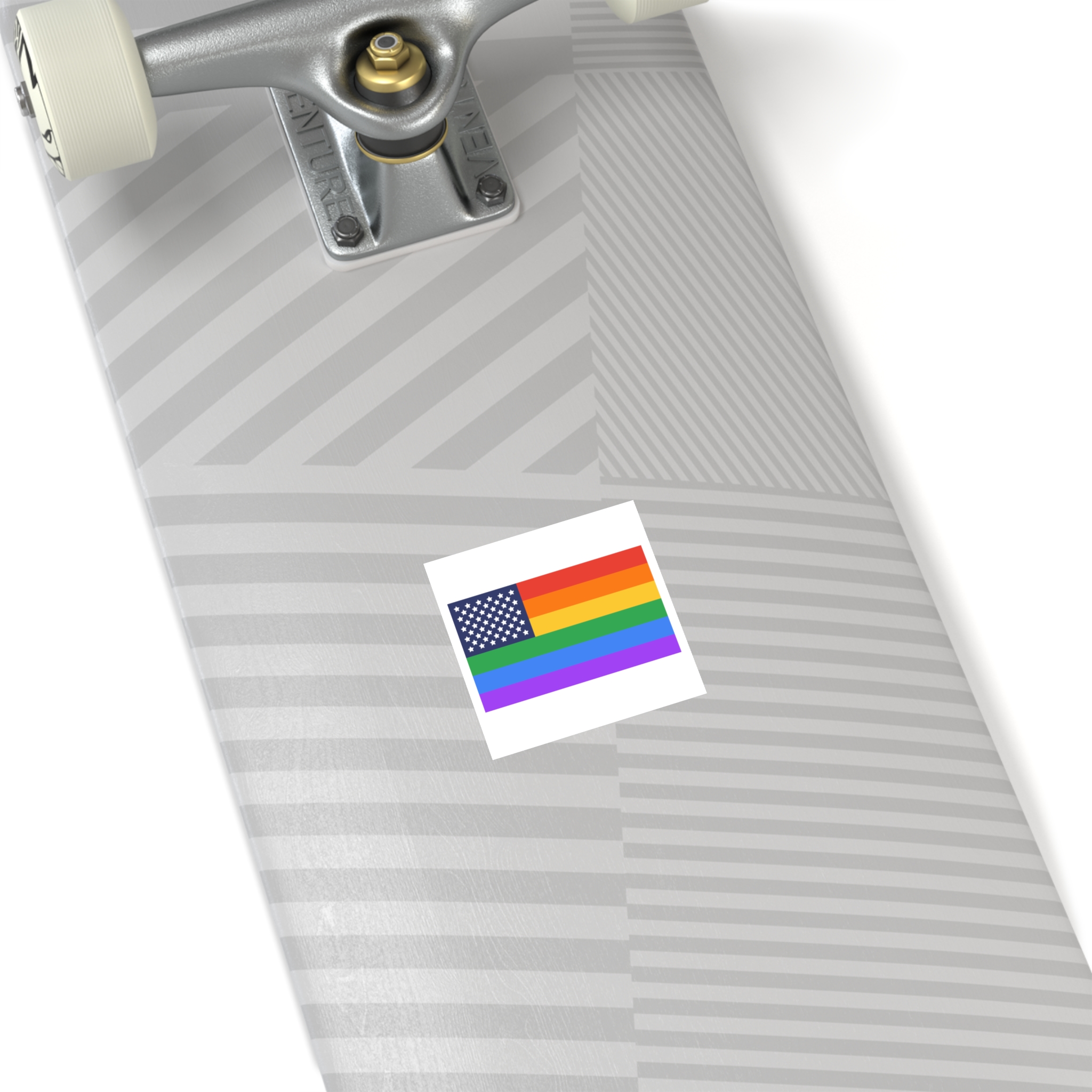 Lgbt Pride Month June Lesbian Gay Bisexual Transgender Lgbtq Flag Rainbow Vector (1) Laminate Stickers Square - Image 12