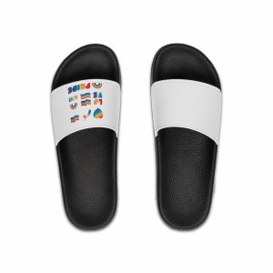 Set Ten Lgbtq Pride Items Mens Slide Sandals