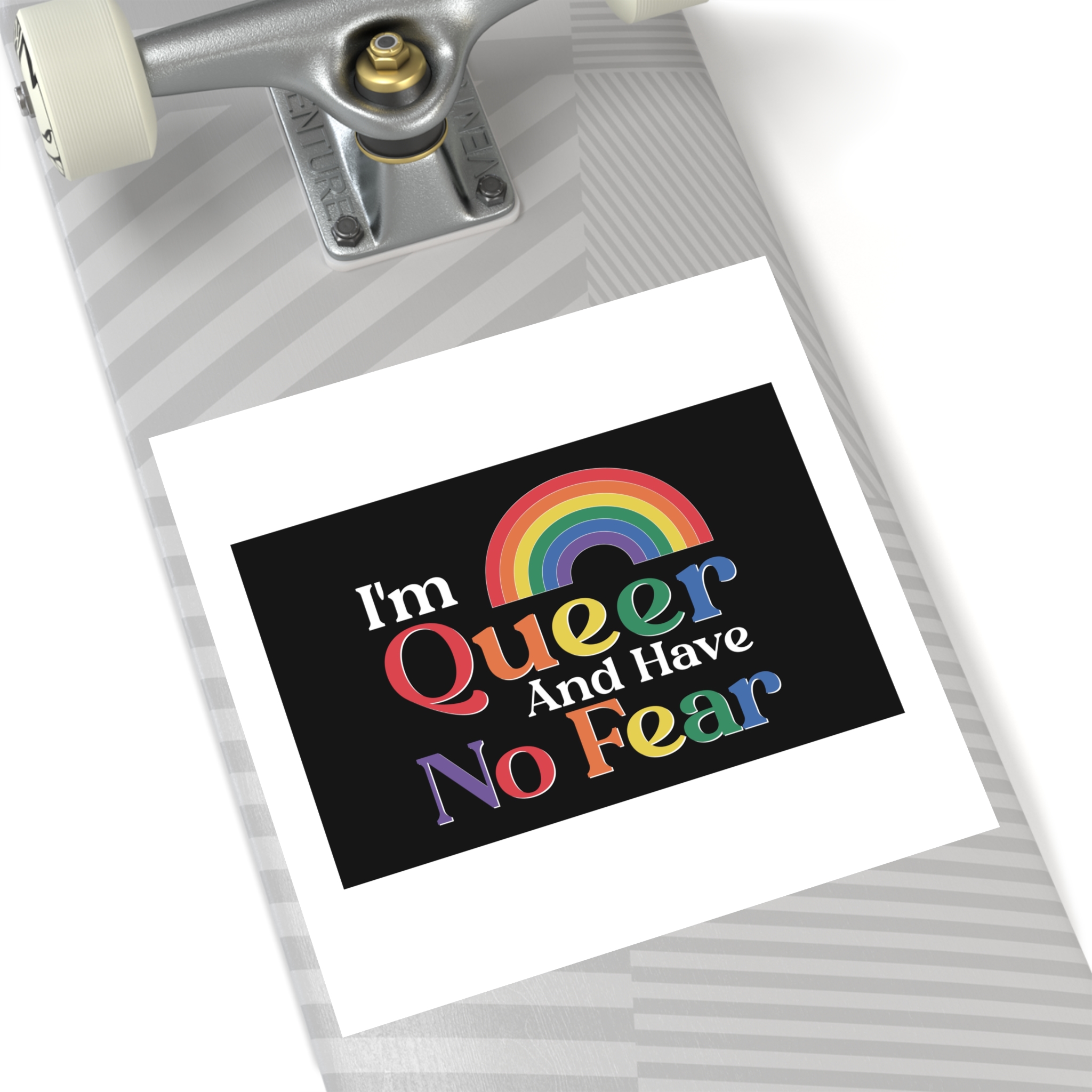 Pride Lgbtq Gay Typography Vector Tshirt Design(13) Laminate Stickers Square - Image 80