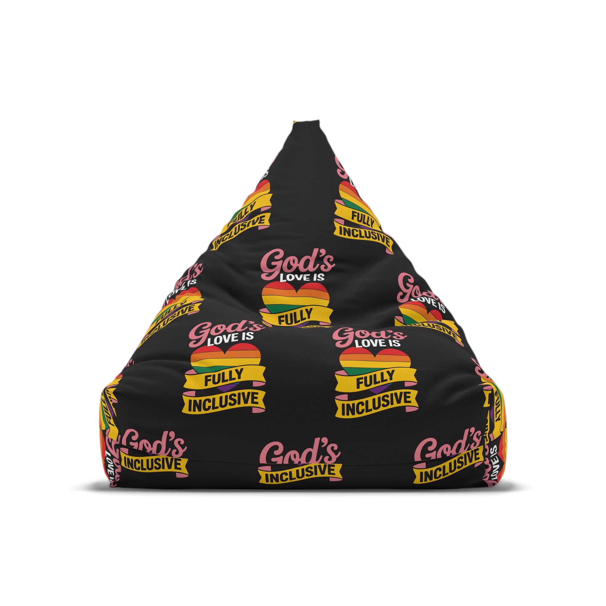 Lesbian Pride Design 050E93 Bean Bag Chair Cover - Image 5