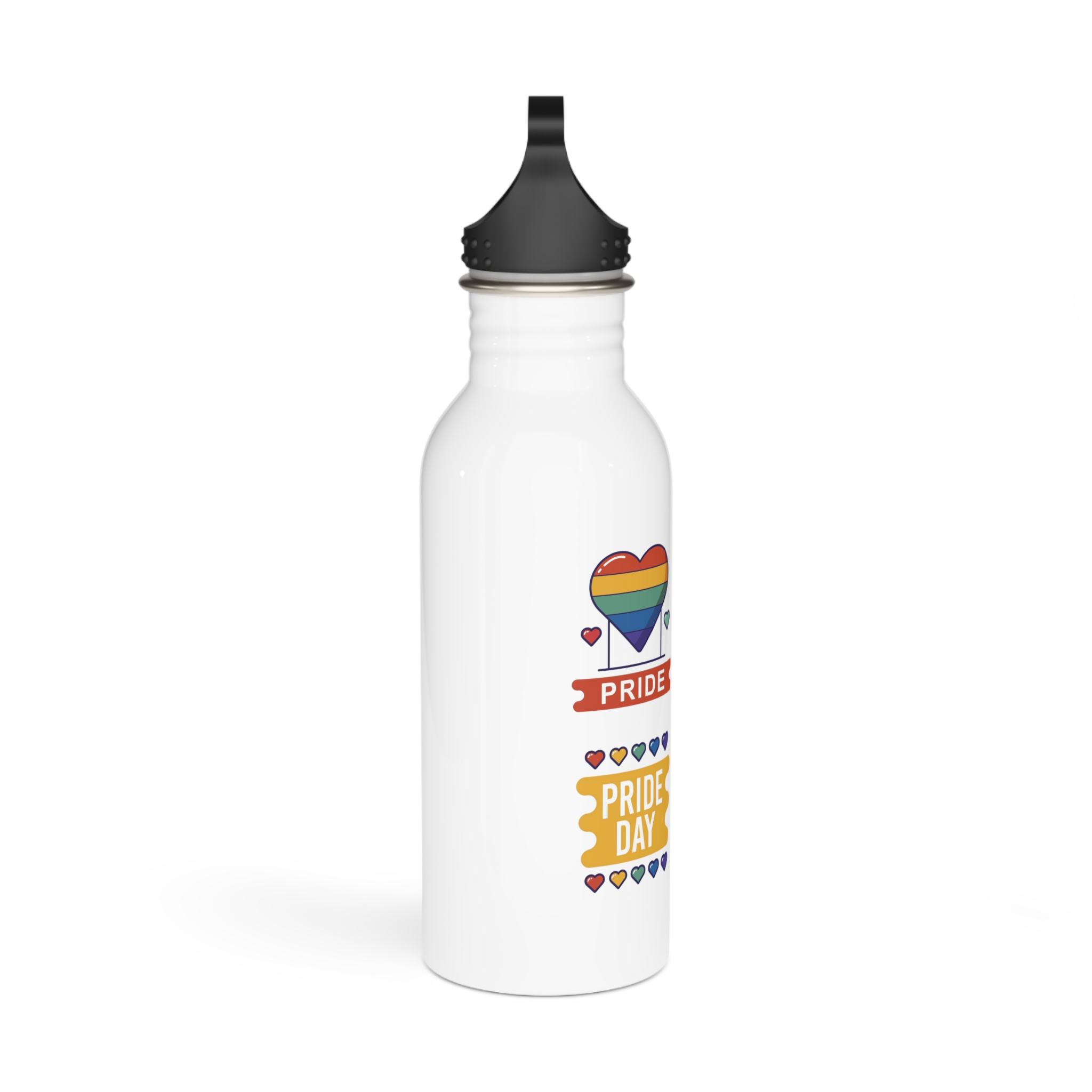 Pride Day Label Collection Concept Stainless Steel Water Bottle - Image 2