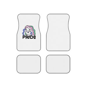 Pride Day Lettering Quote Concept Car Mats Set Of 4