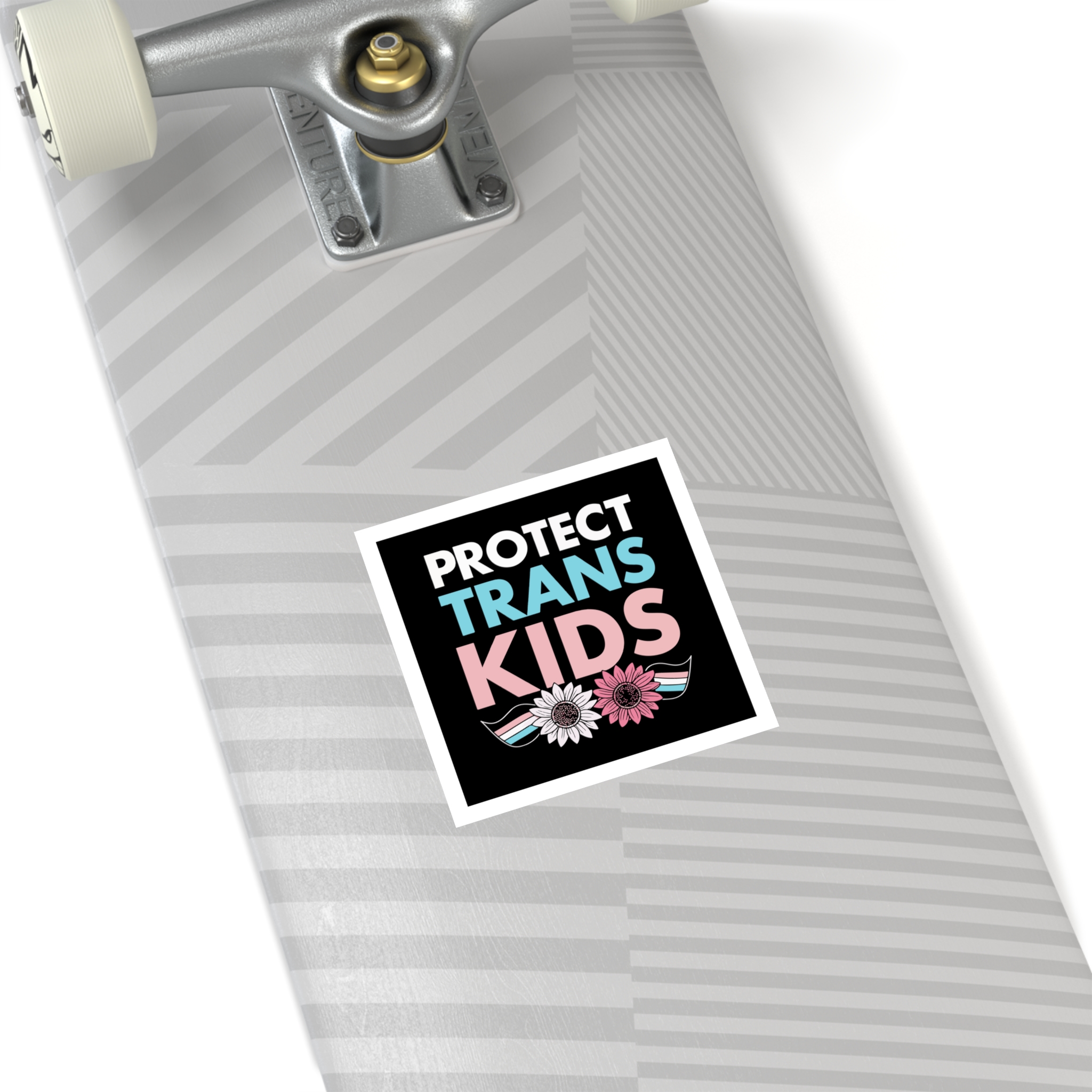 Protect Trans Kids(1) Laminate Stickers Square - Image 20