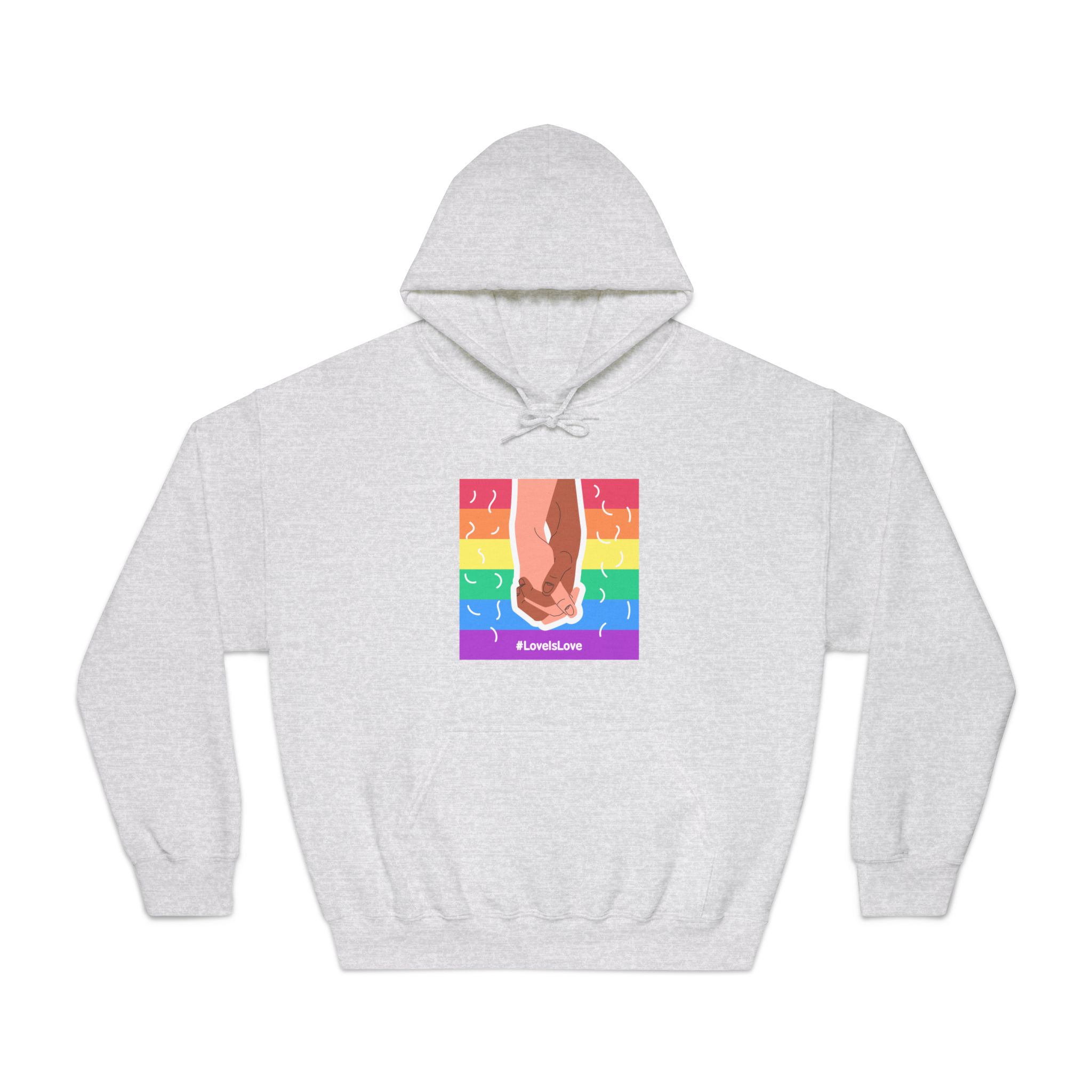 Pride Day Concept(2) Unisex Dryblend Hooded Sweatshirt - Image 5