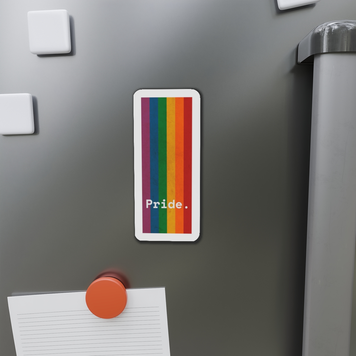 Poster With Rainbow Pride Concept Die Cut Magnets - Image 11