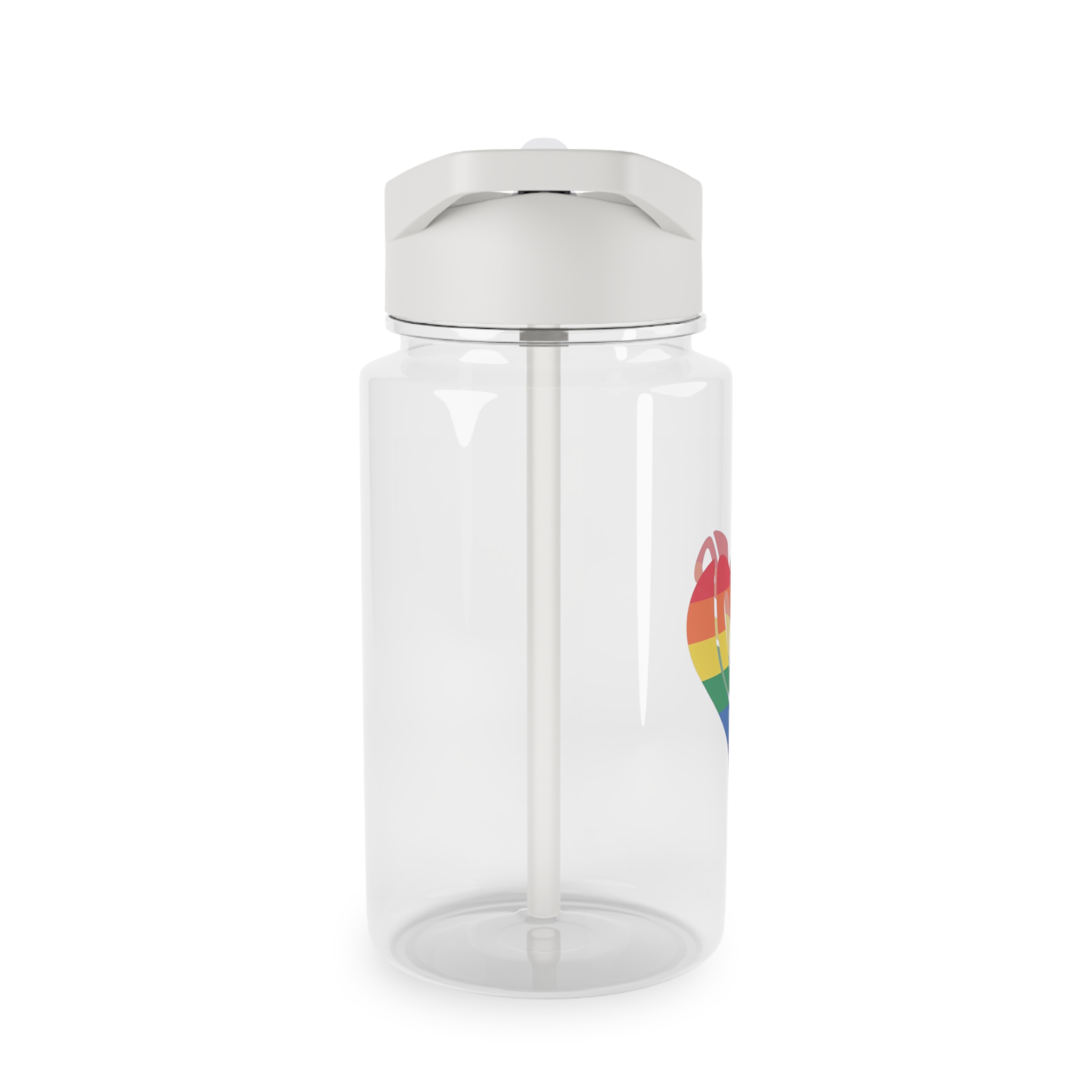 Pride Lgbt Gay Retro Tshirt Design Tritan Water Bottle - Image 4