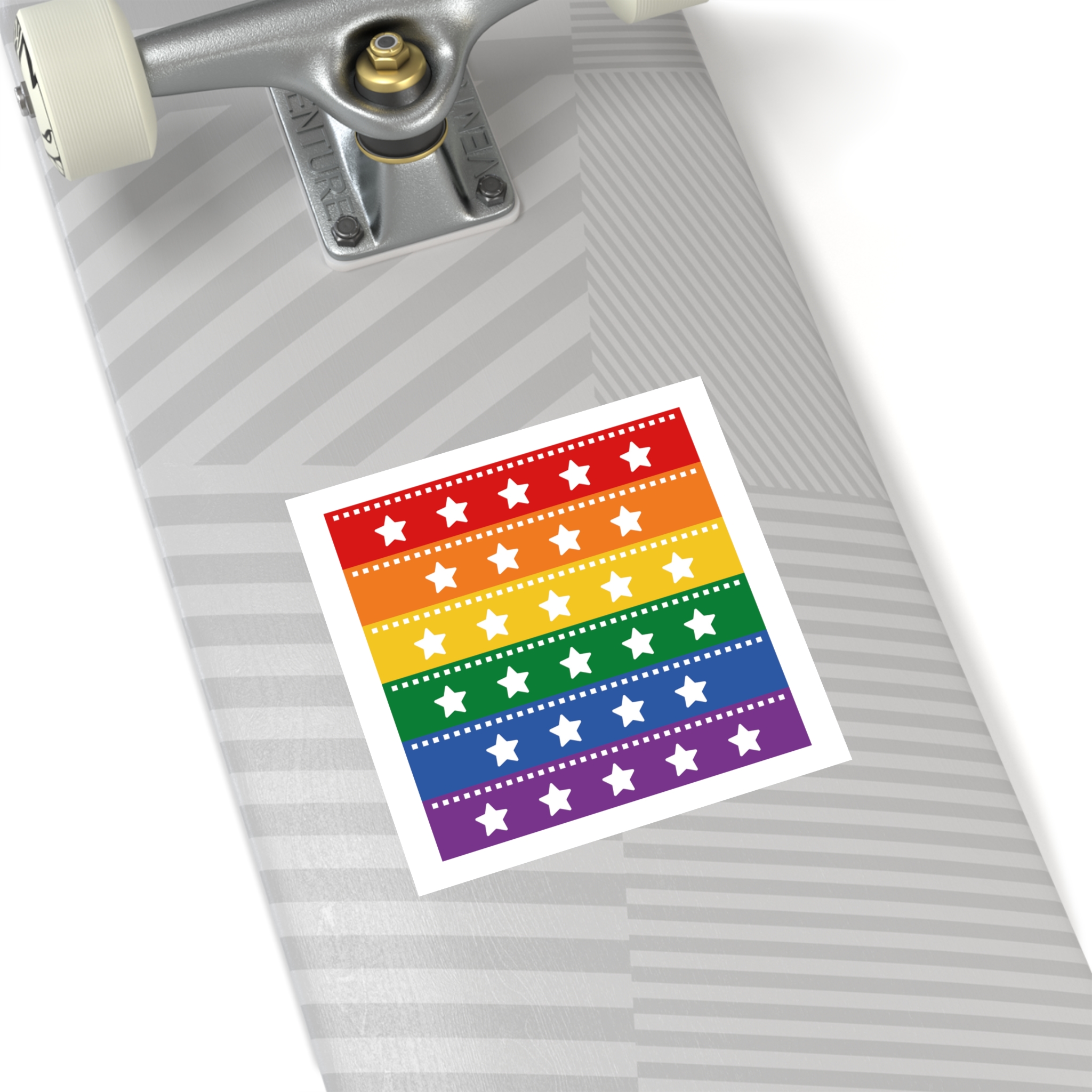 Lgbt Pride Month June Lesbian Gay Bisexual Transgender Lgbtq Flag Rainbow Vector(4) Laminate Stickers Square - Image 36