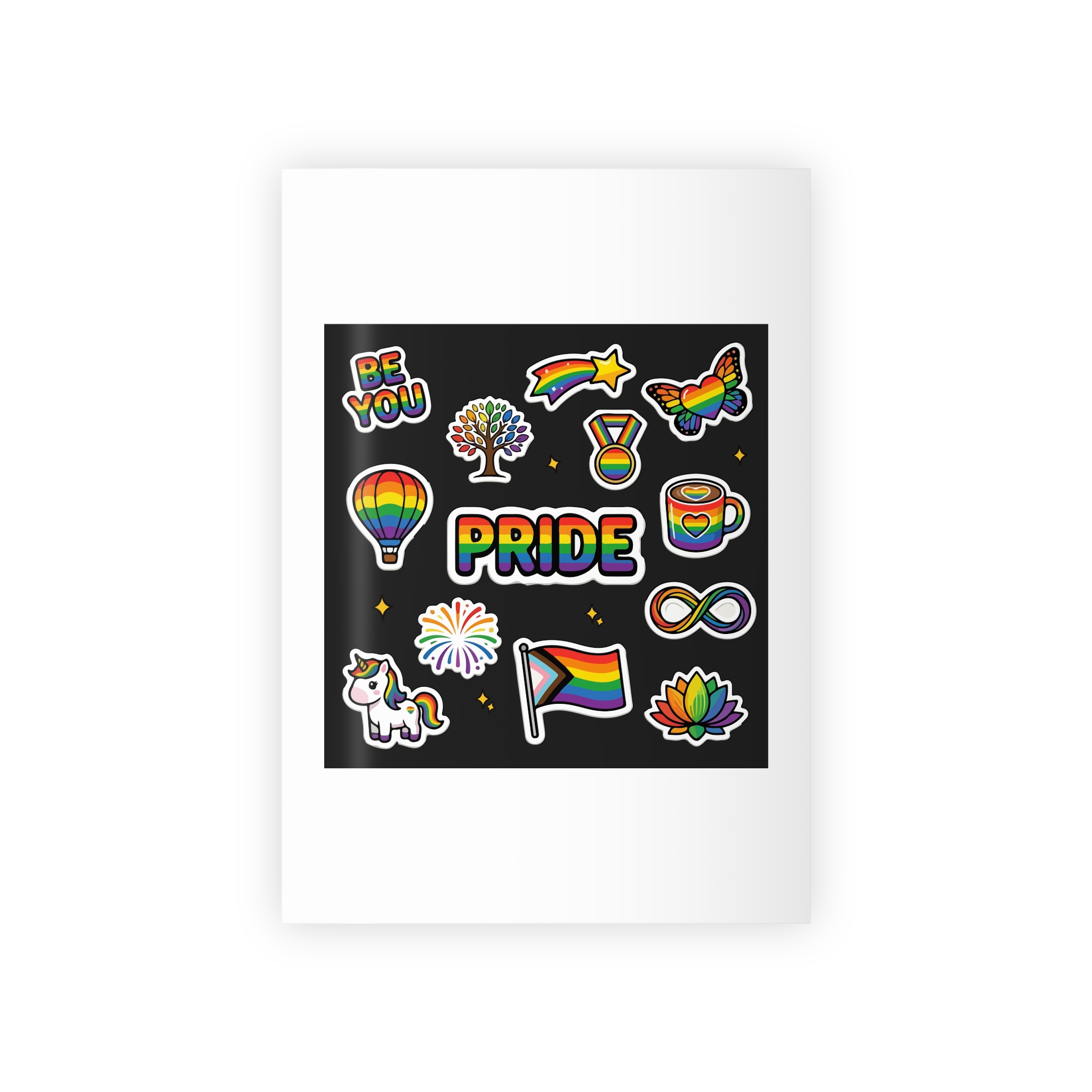 Lesbian Pride Design 20D8BE Gift Wrapping Paper Rolls 1pc