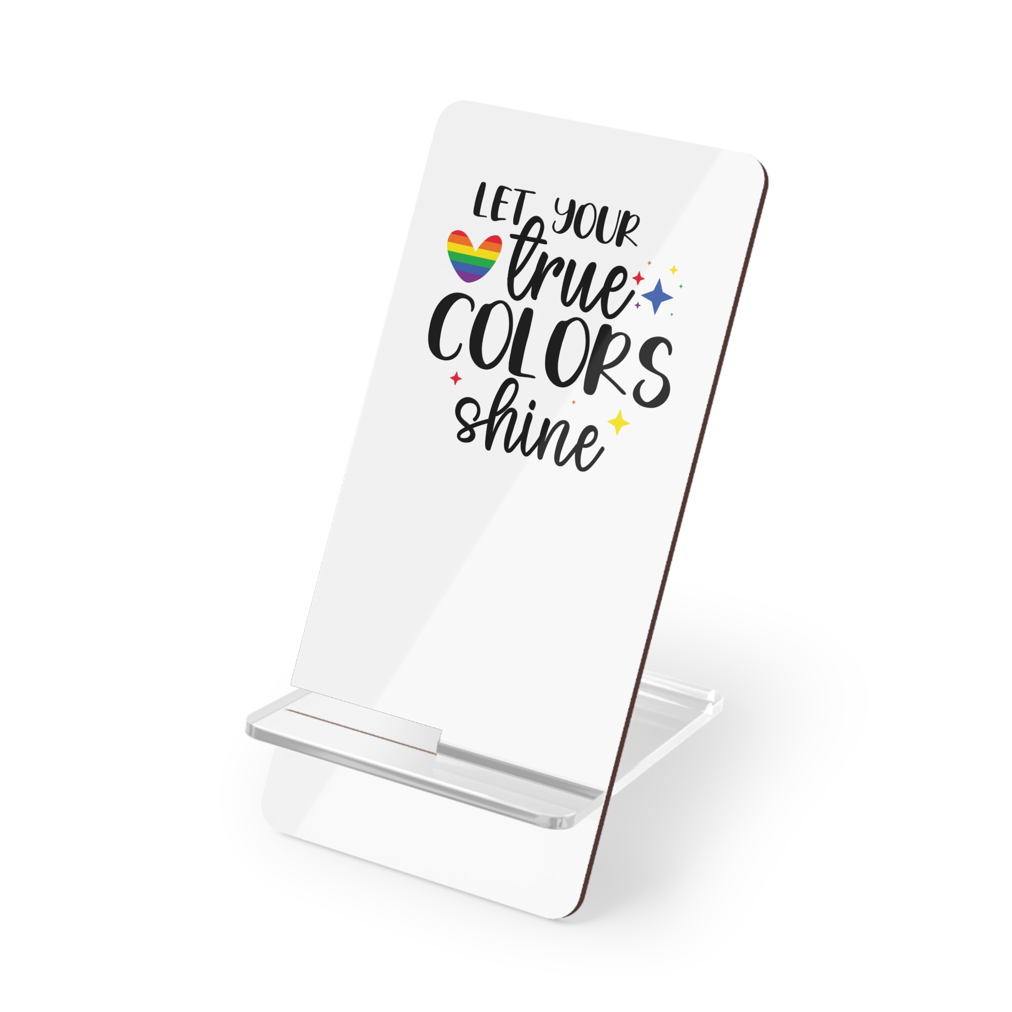 Gay Pride Svg Design(5) Mobile Display Stand For Smartphones