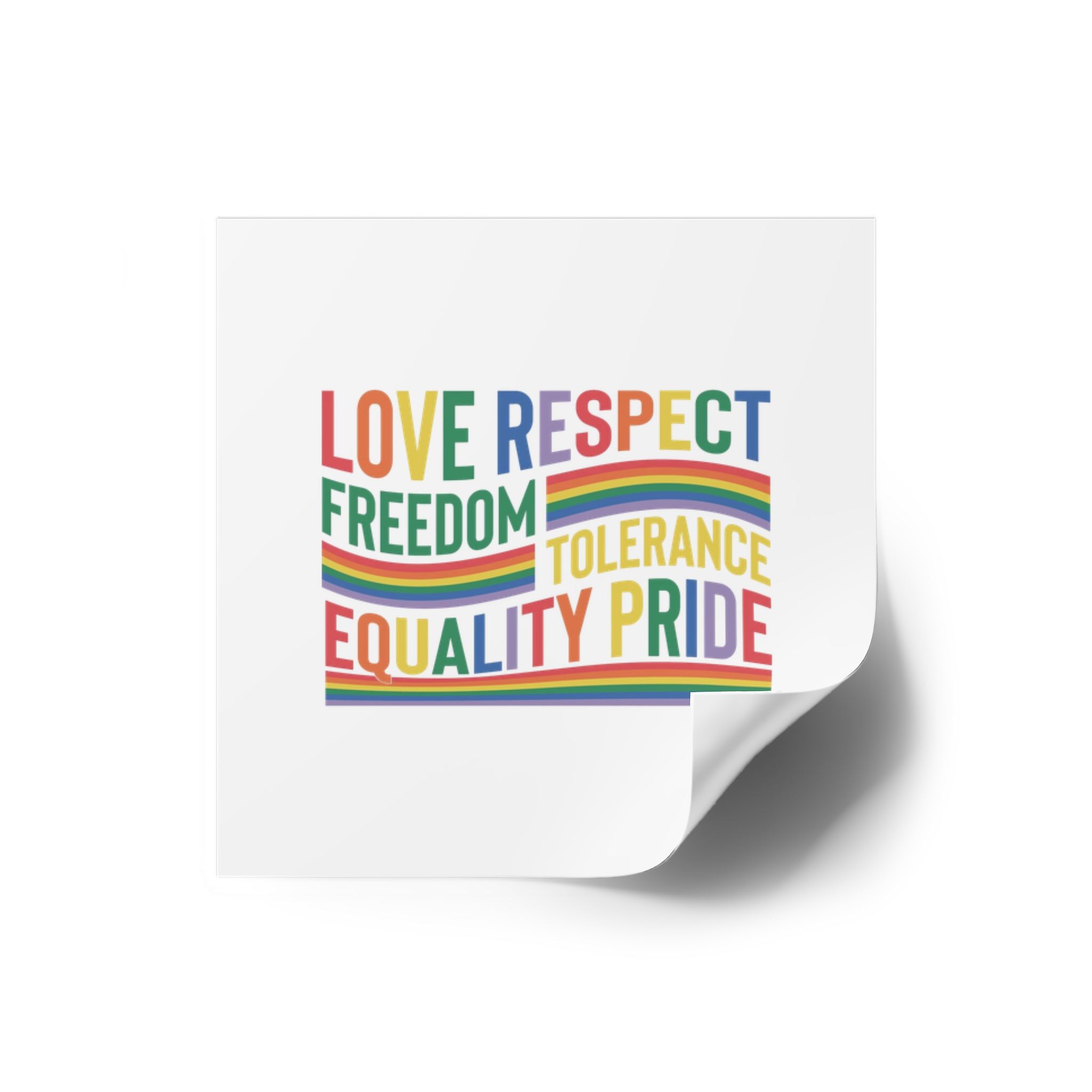 Lgbtq Pride Month Svg Design Bundle(1) (1) Laminate Stickers Square - Image 2