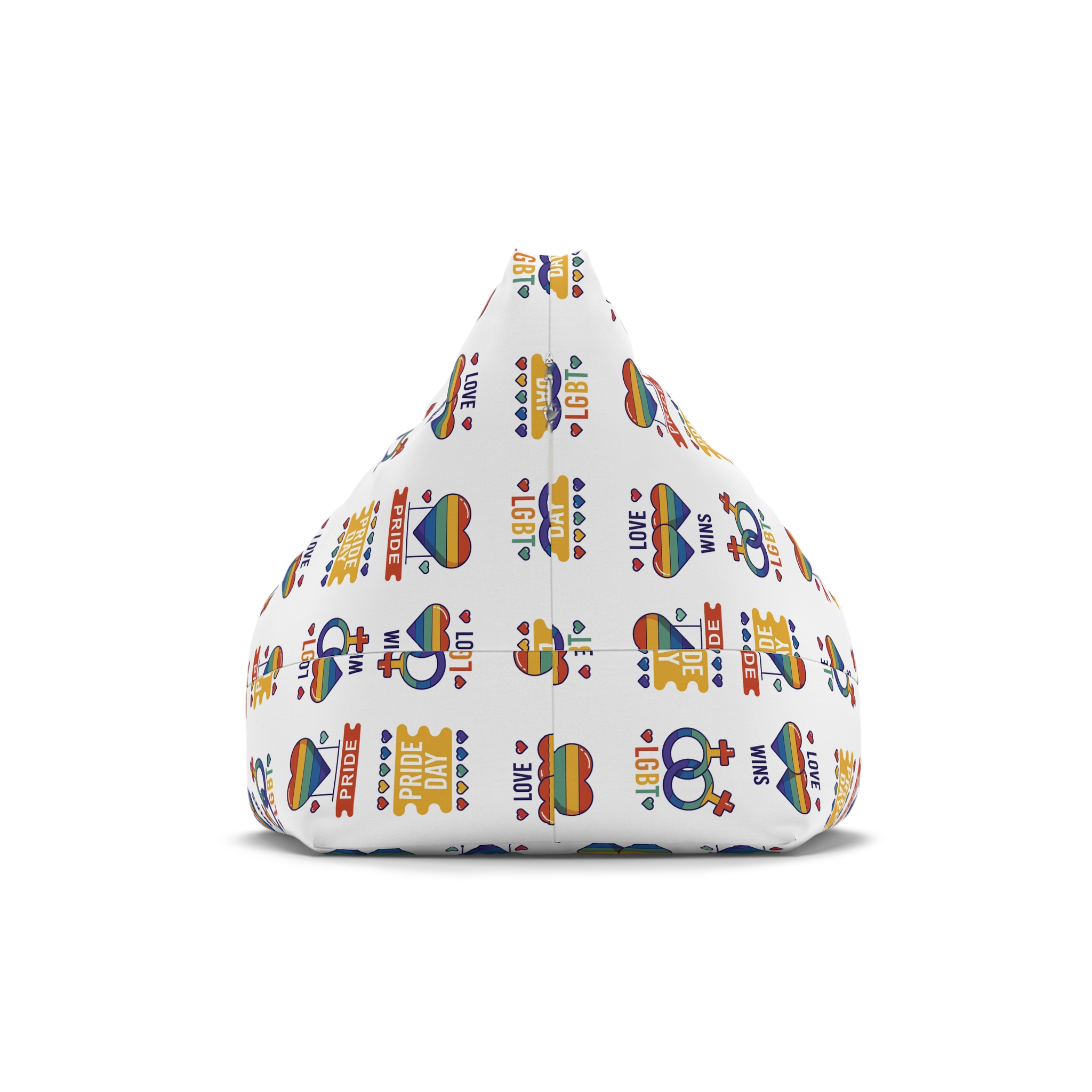Pride Day Label Collection Concept Bean Bag Chair Cover - Image 2