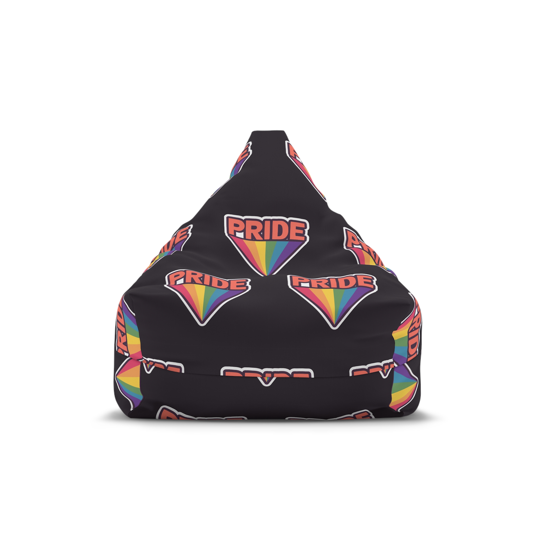 Pride With Rainbow Bean Bag Chair Cover