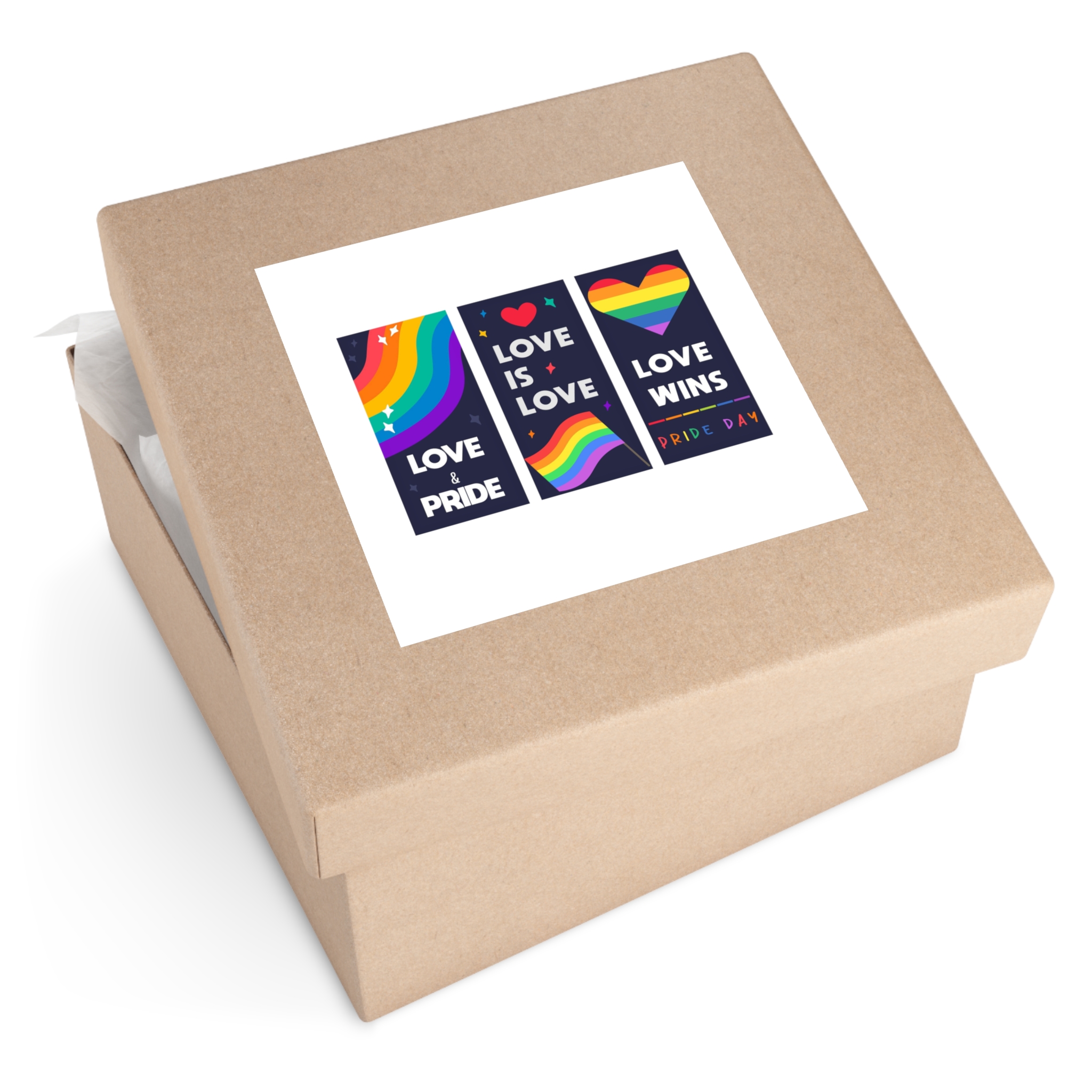 Lgbt Wallpapers Pride Day Celebration Laminate Stickers Square - Image 63