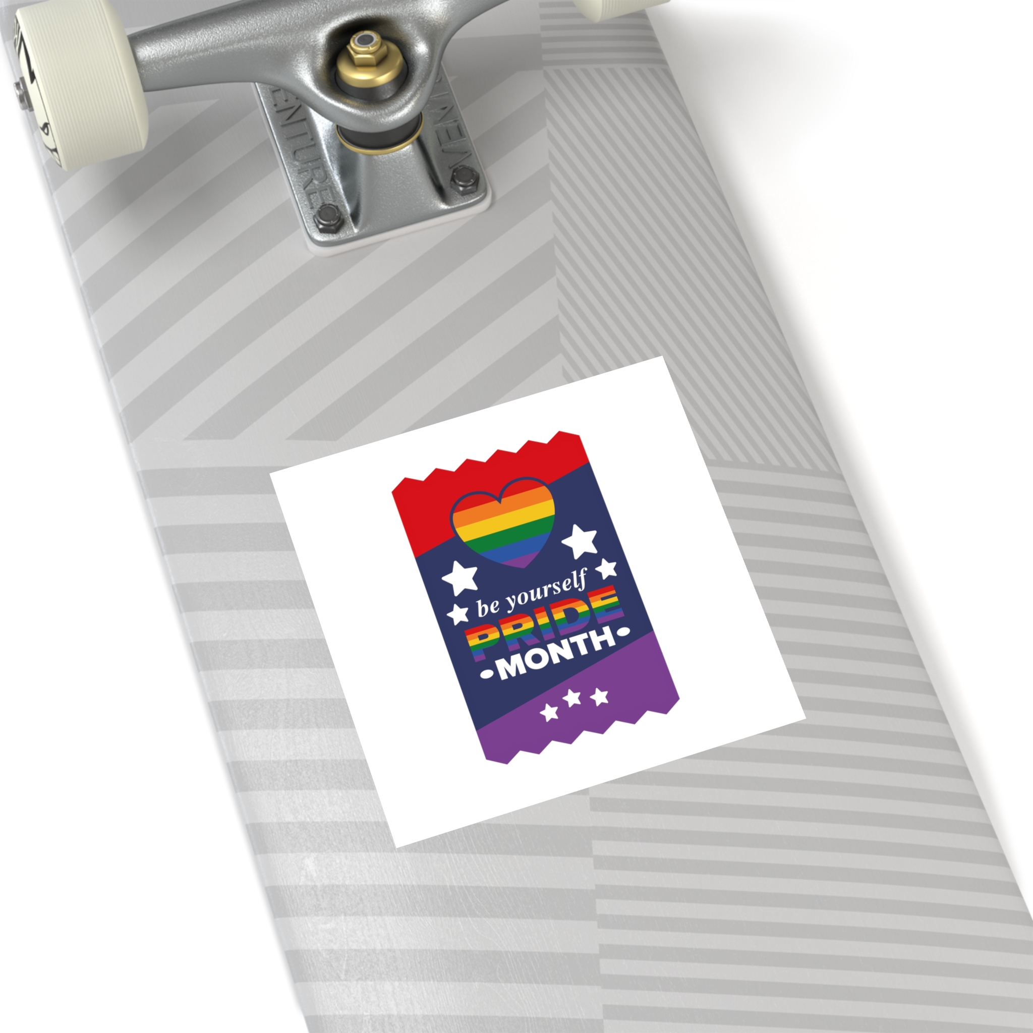 Lgbt Pride Month June Lesbian Gay Bisexual Transgender Love Lgbtq Flag Rainbow Vector Laminate Stickers Square - Image 44