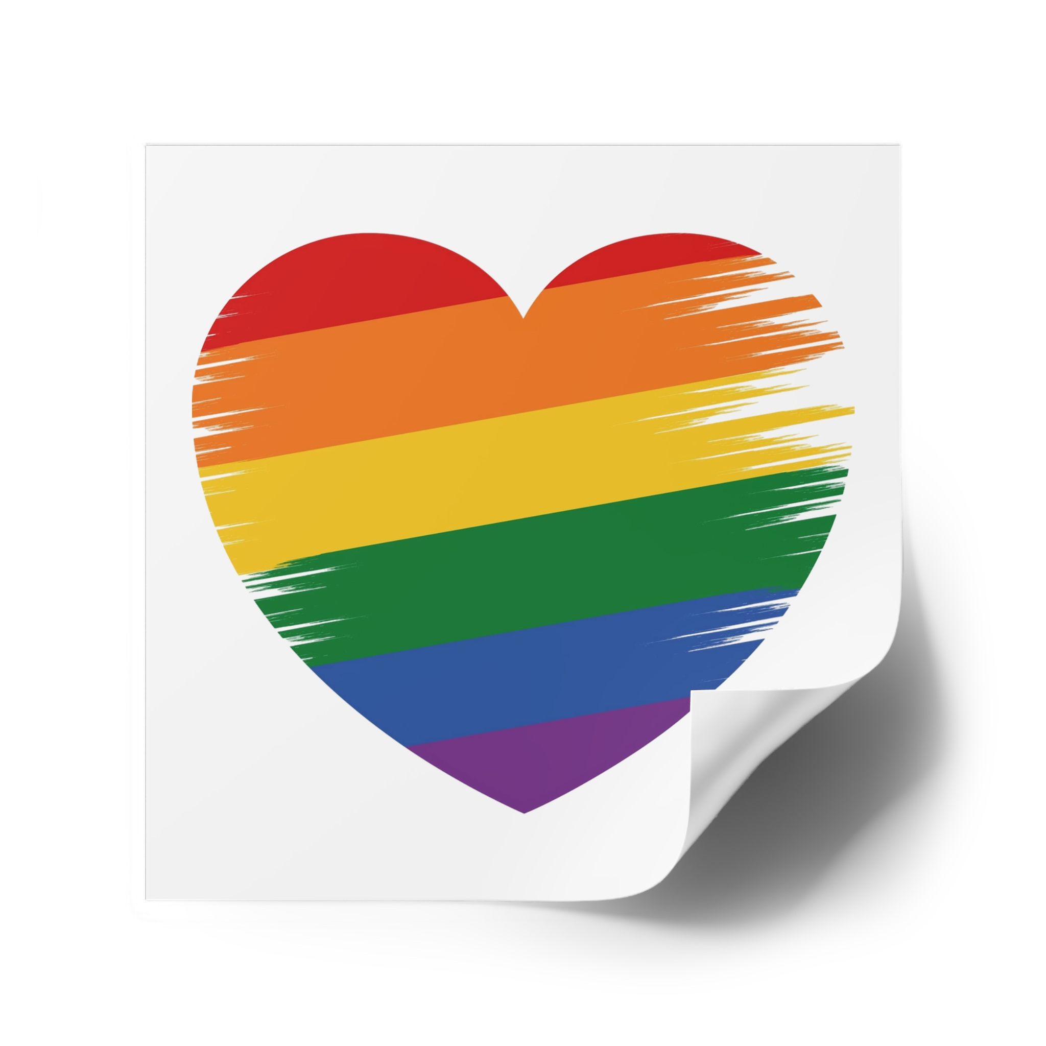 Lgbt Pride Month June Lesbian Gay Bisexual Transgender Lgbtq Flag Rainbow Vector(1) (1) Laminate Stickers Square - Image 42