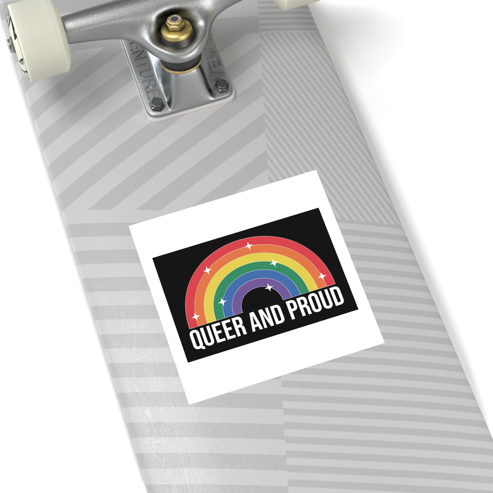 Pride Lgbtq Gay Typography Vector Tshirt Design(3) Laminate Stickers Square - Image 40