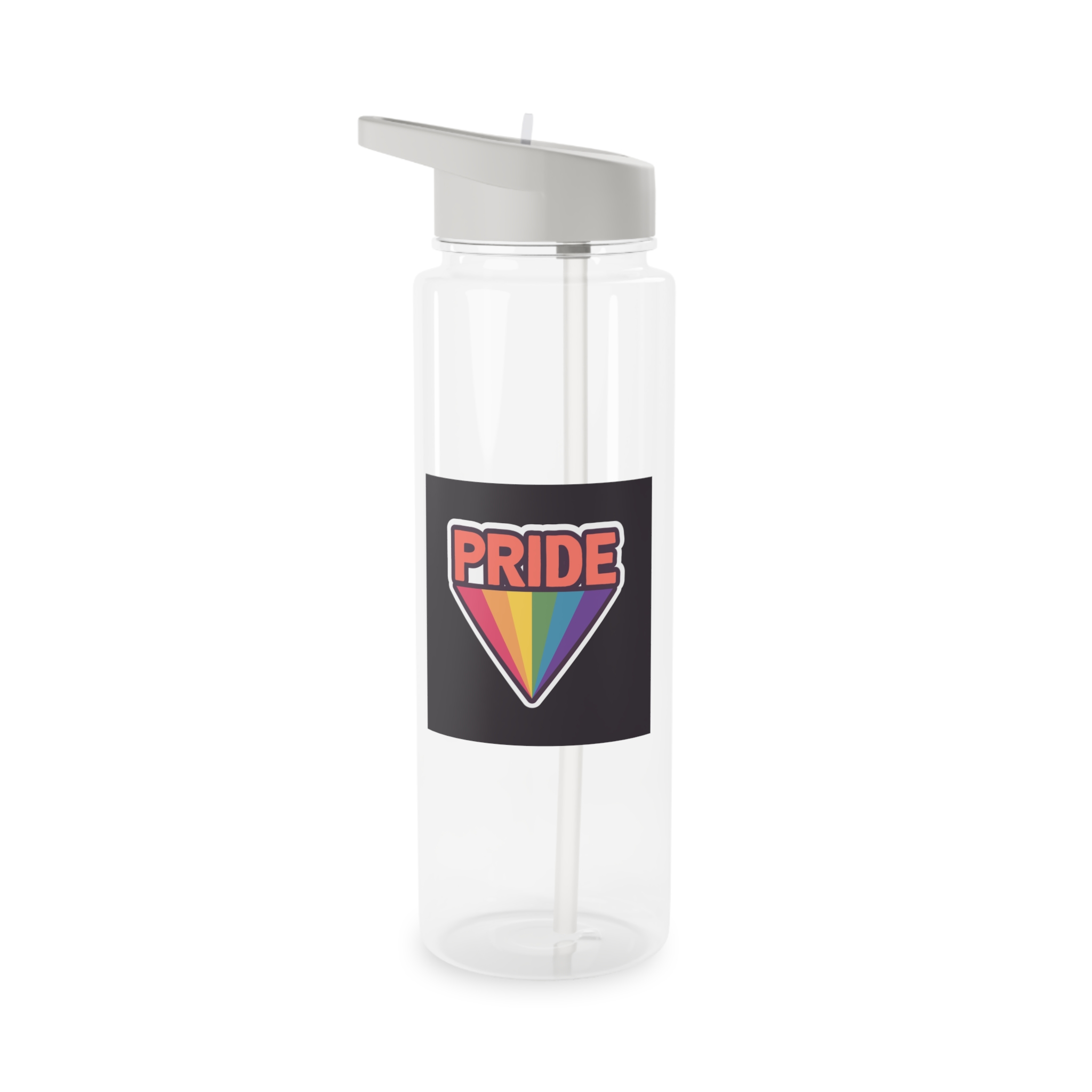 Pride With Rainbow Tritan Water Bottle - Image 5