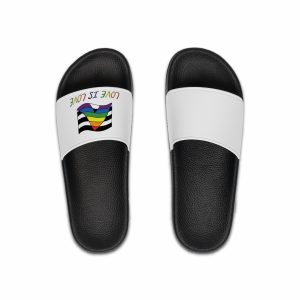 Colorful Straight Ally Pride Flag Happy Pride Day Lgbtq Community Pride Month Vector Hand Drawn Doodle Posters Stickers Logo Cards Mens Slide Sandals