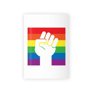 Lgbt Hand Flat Gift Wrapping Paper Rolls 1pc