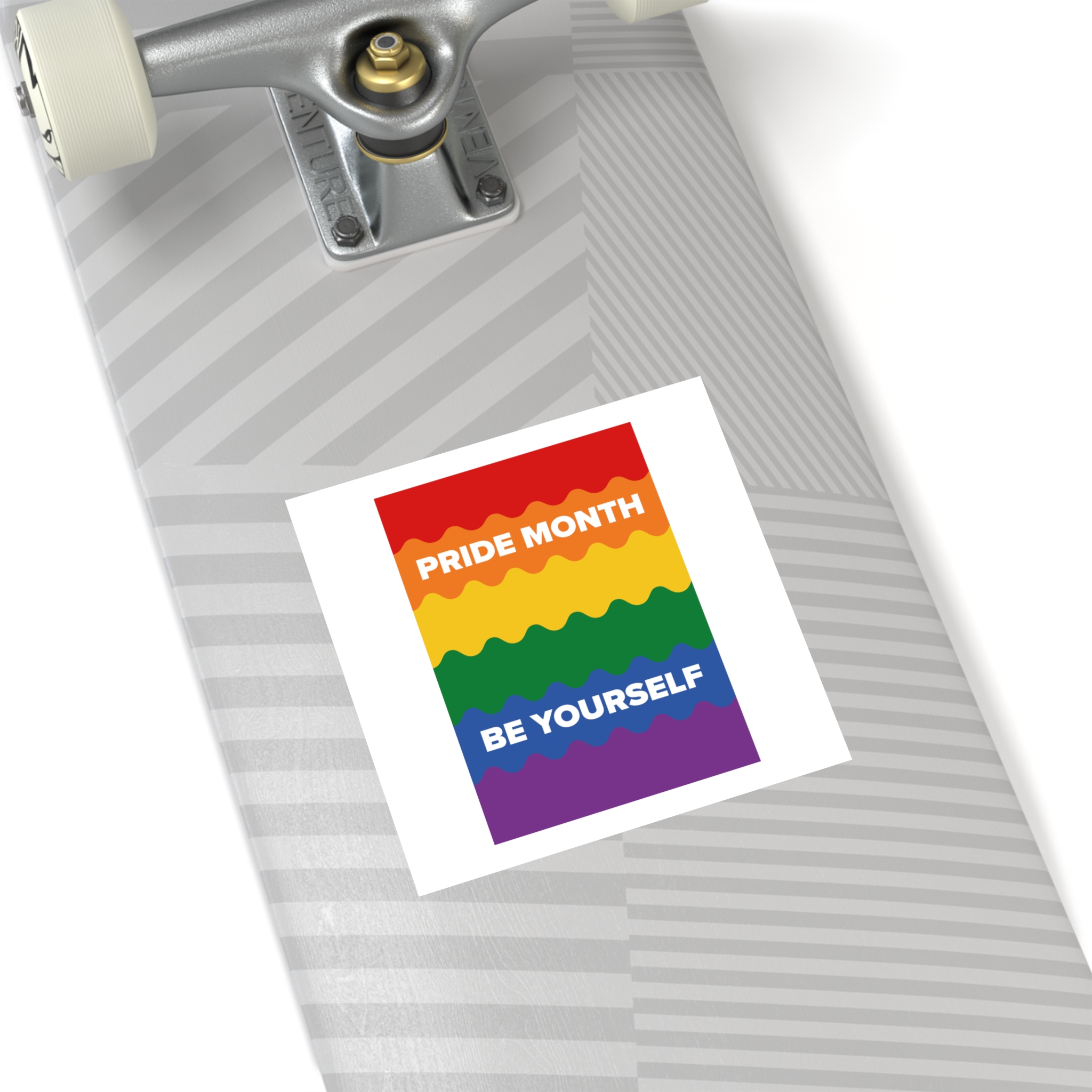 Lgbt Pride Month June Lesbian Gay Bisexual Transgender Lgbtq Flag Rainbow Vector Laminate Stickers Square - Image 44