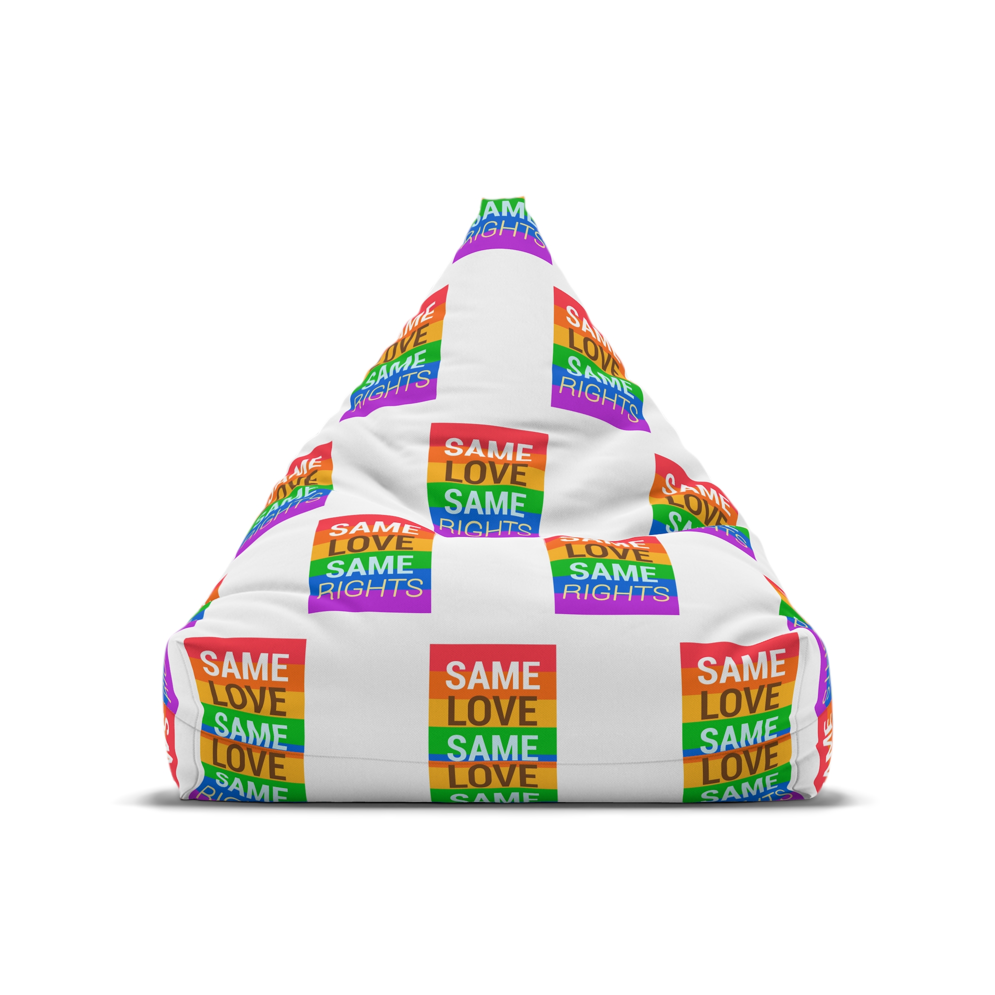 Typography T Shirt Design Collection Bean Bag Chair Cover - Image 5