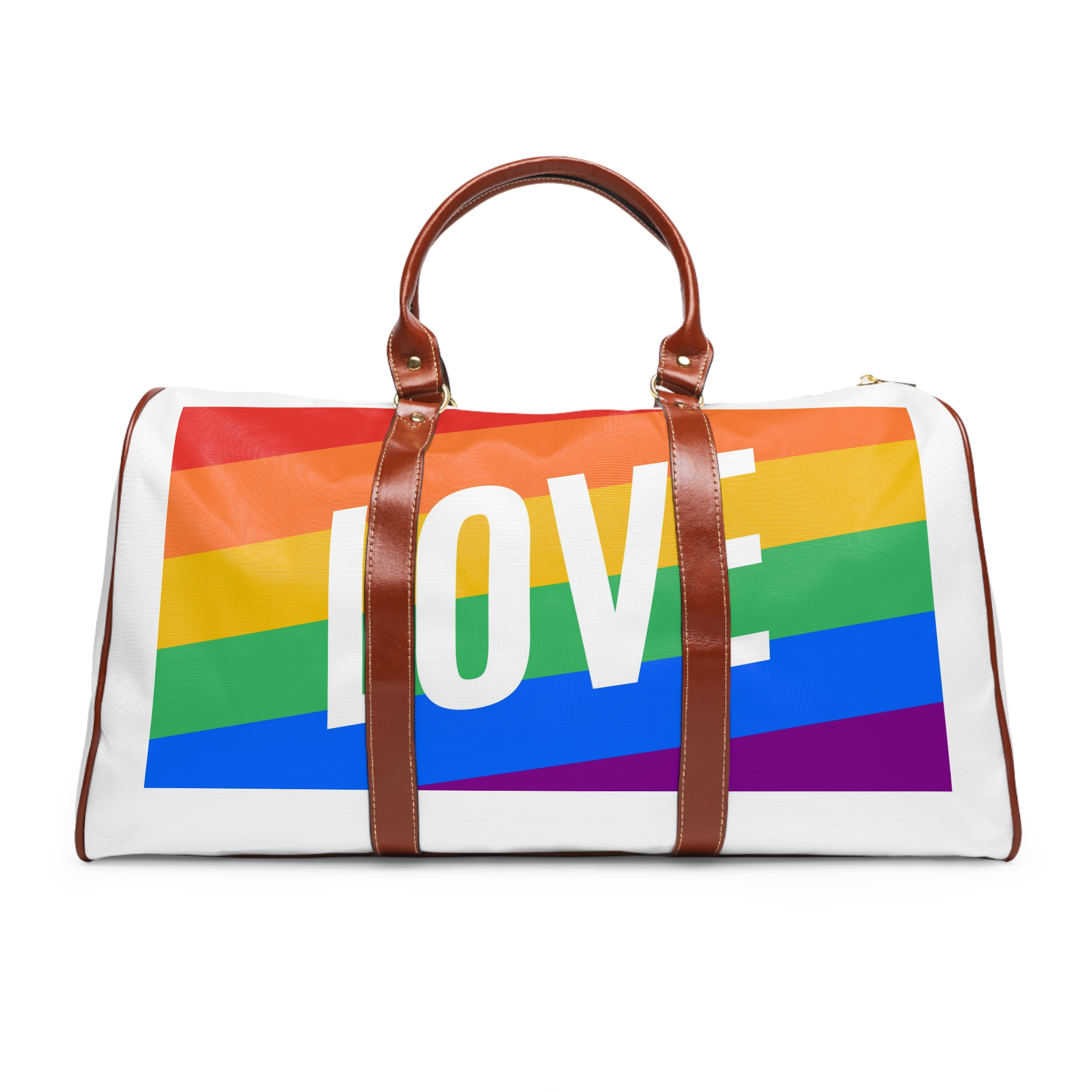 Lgbt Flag 5 Waterproof Travel Bag