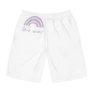 Colorful Rainbow Shape Intersex Pride Flag Happy Pride Day Lgbtqia Community Pride Month Vector Hand Drawn Doodle Posters Stickers Logo Cards(1) Mens Board Shorts Aop