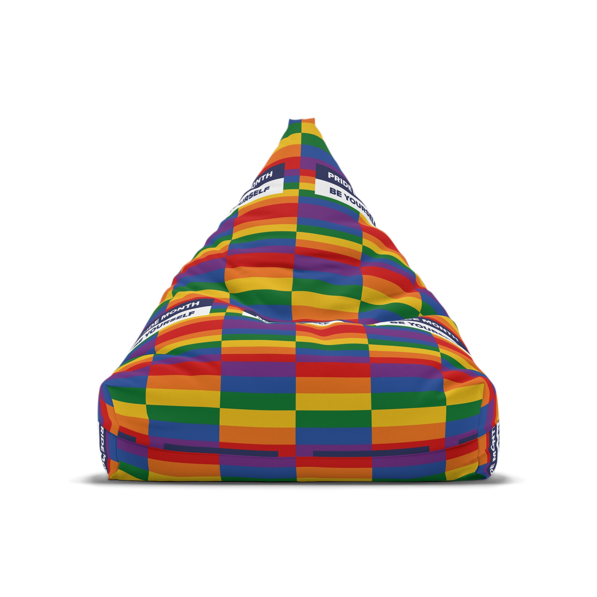 Lgbt Pride Month June Lesbian Gay Bisexual Transgender Lgbtq Flag Rainbow Vector(3) Bean Bag Chair Cover - Image 5