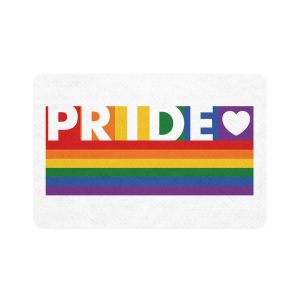 Lesbian Pride Design E2364B Pet Food Mat 12x18