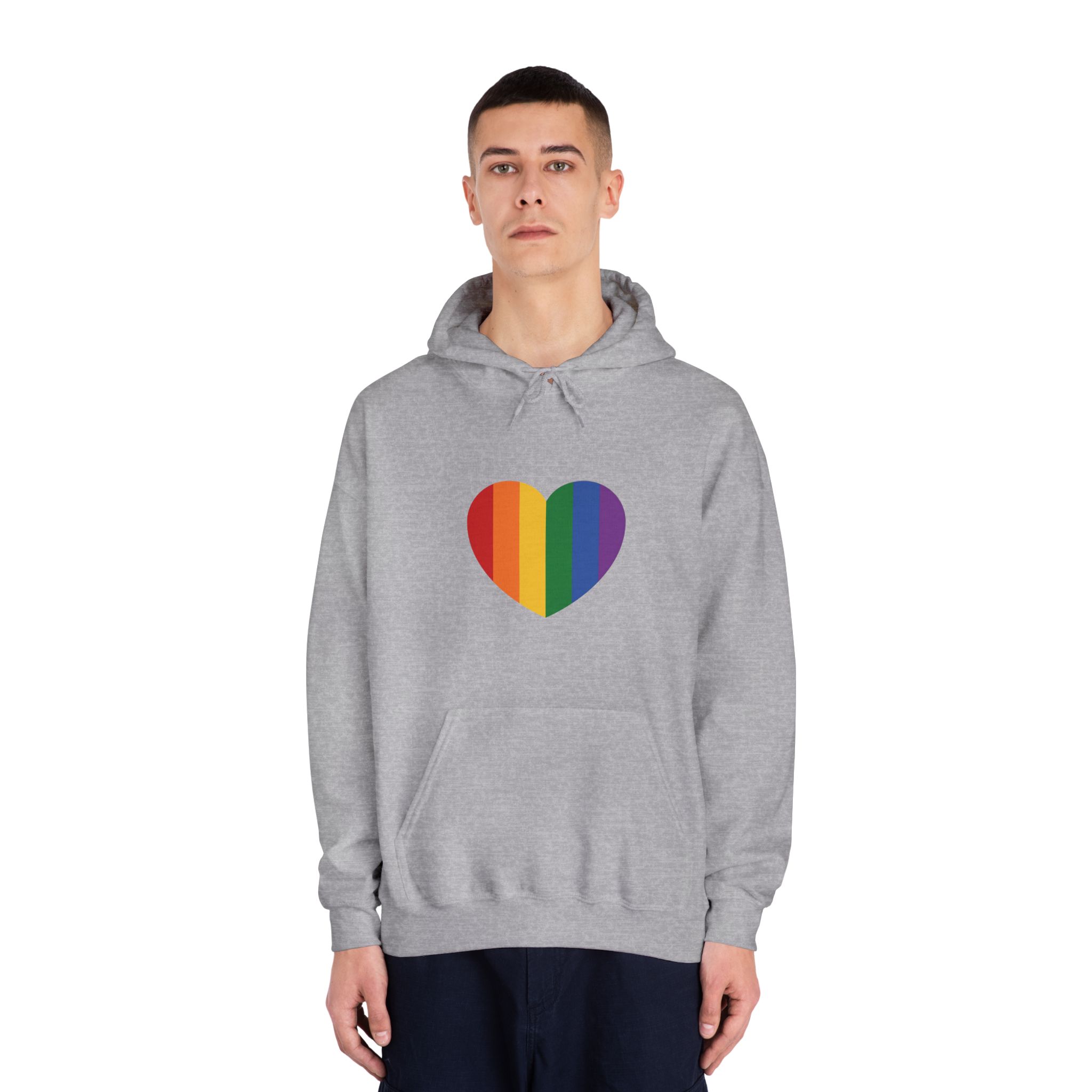 Lgbt Pride Month June Lesbian Gay Bisexual Transgender Lgbtq Flag Rainbow Vector(4) Unisex Dryblend Hooded Sweatshirt - Image 15