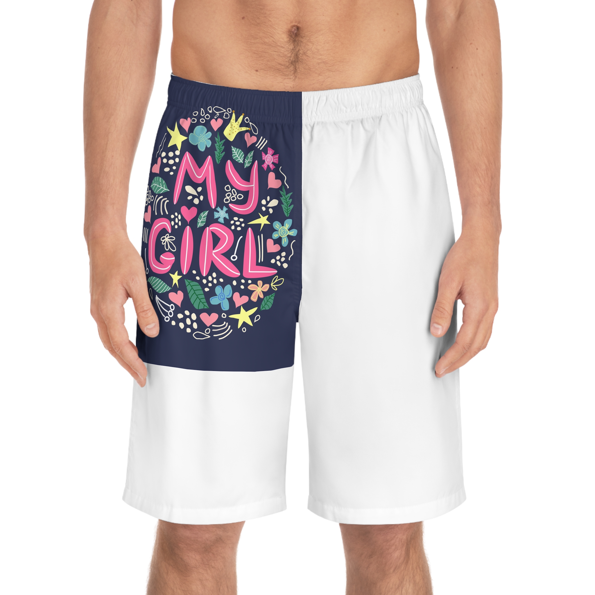 Lesbian Pride Design 8F6B22 Mens Board Shorts Aop - Image 3