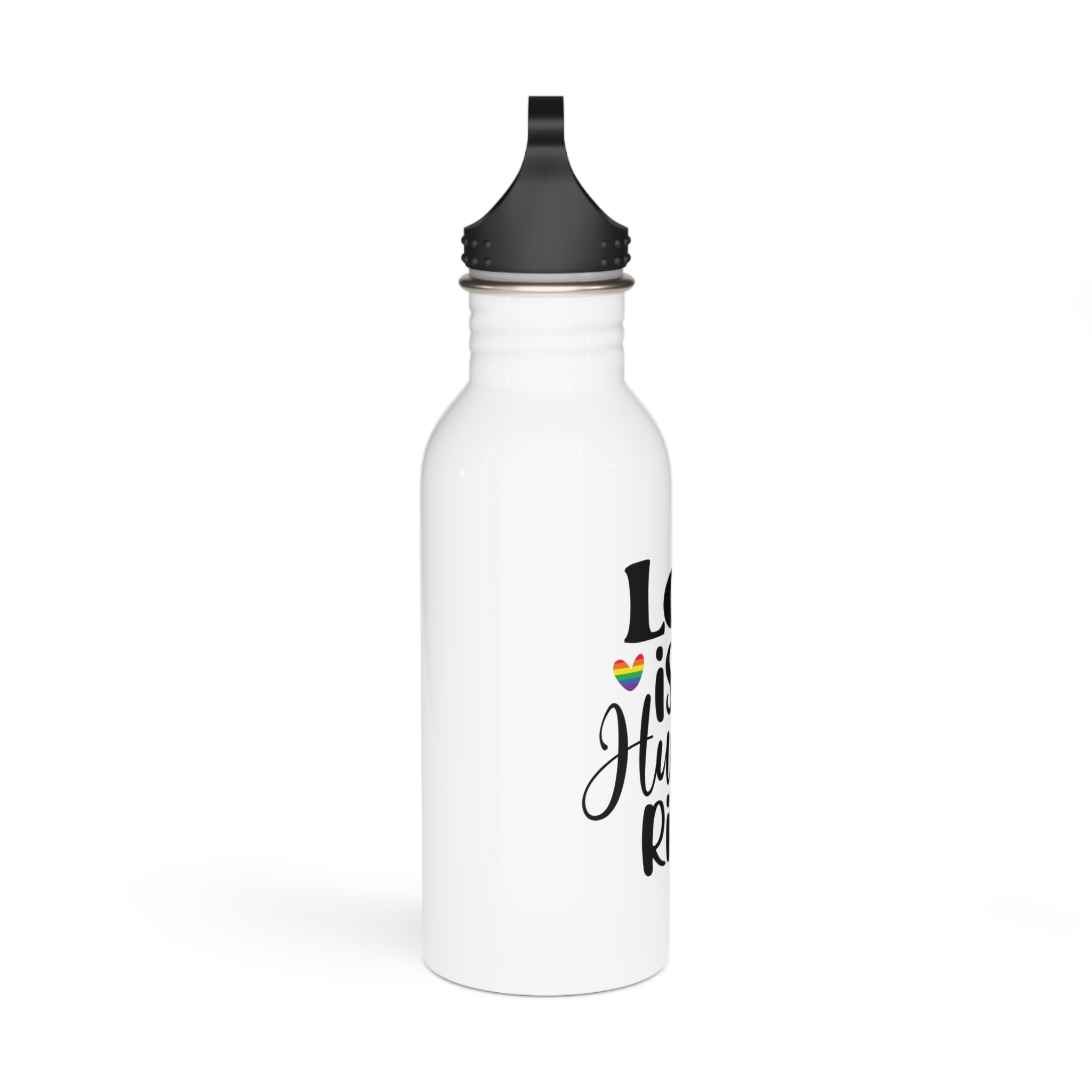 Gay Pride Svg Design (2) Stainless Steel Water Bottle - Image 2