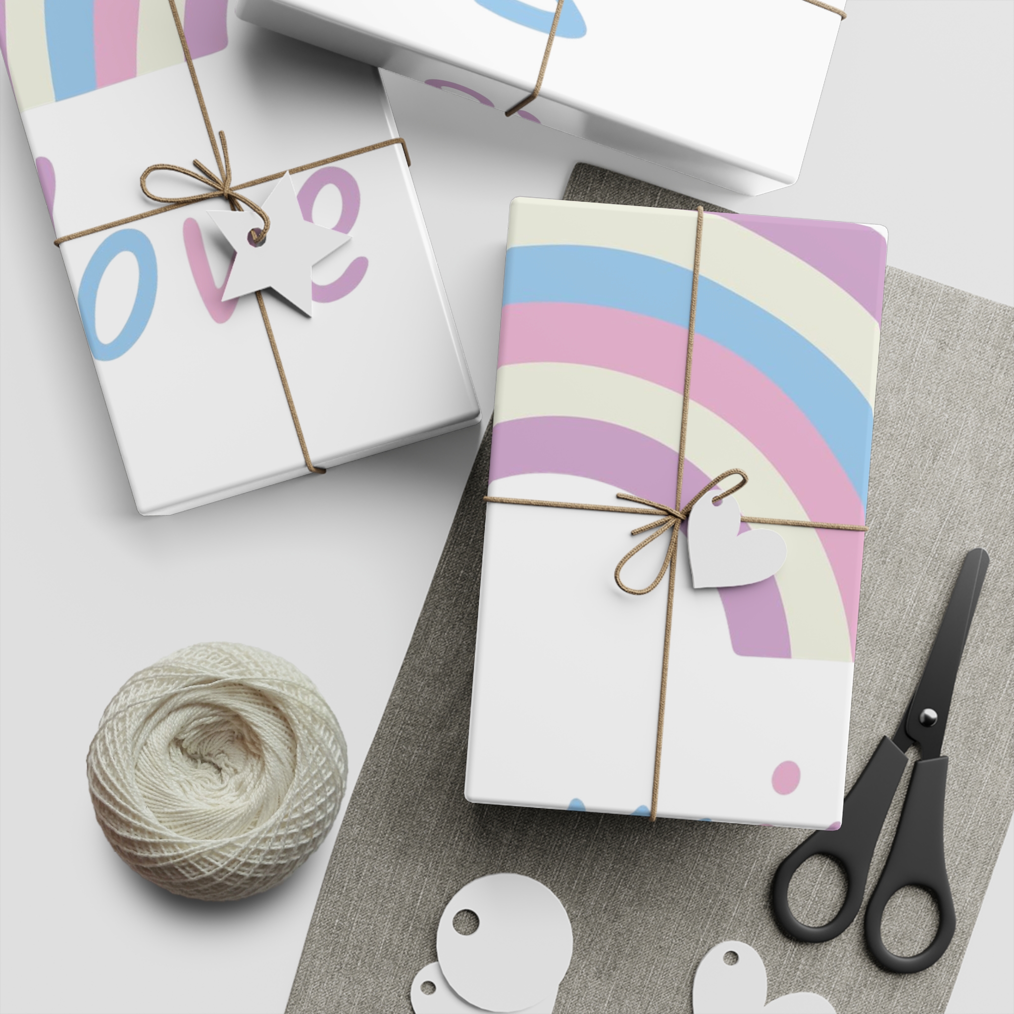 Colorful Rainbow Shape Intersex Pride Flag Happy Pride Day Lgbtqia Community Pride Month Vector Hand Drawn Doodle Posters Stickers Logo Cards(1) Gift Wrapping Paper Sheets 1pc - Image 5