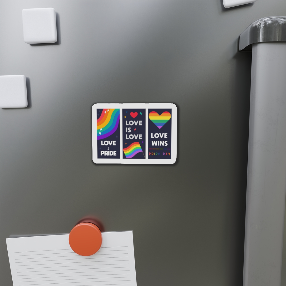Lgbt Wallpapers Pride Day Celebration Die Cut Magnets - Image 8