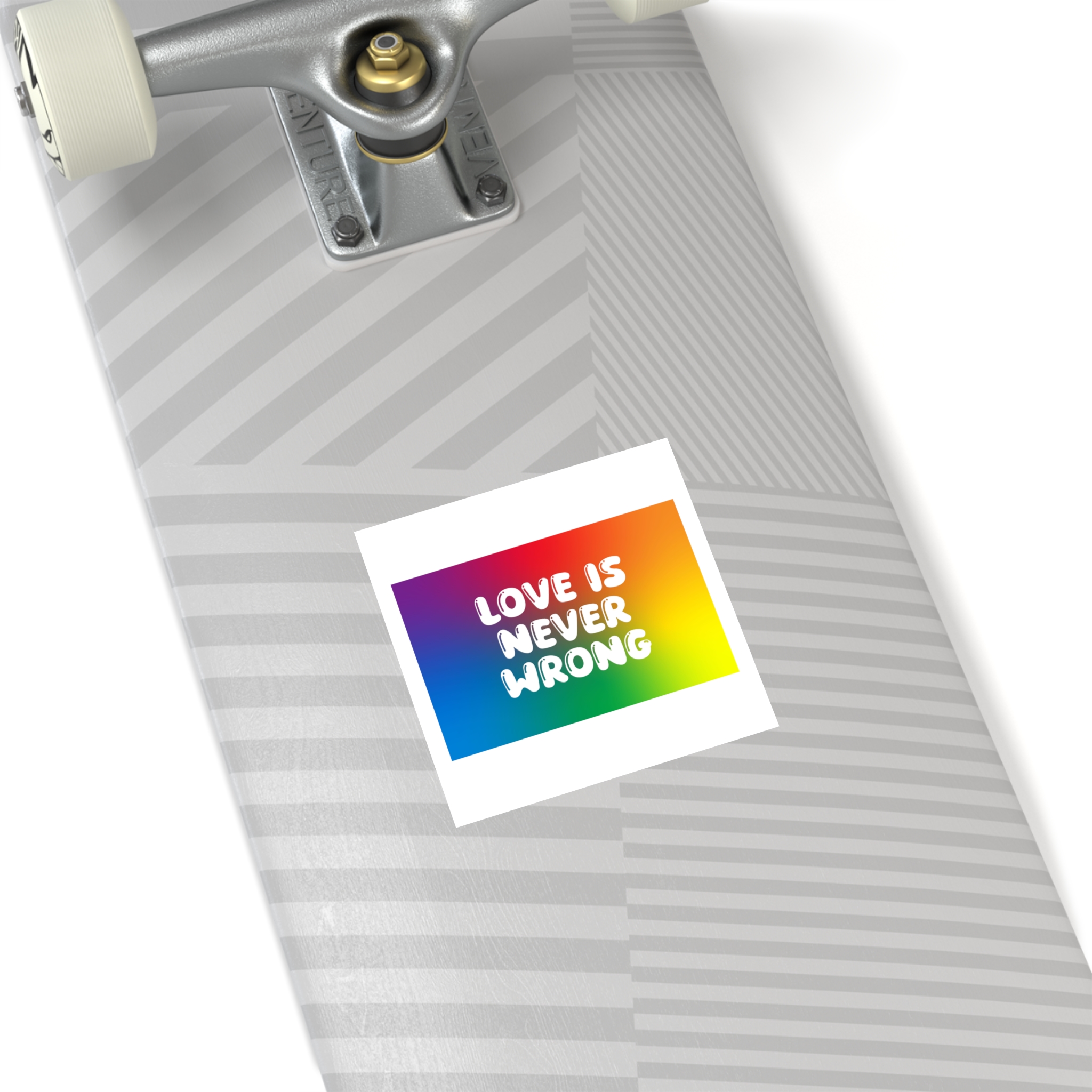 Horizontal Pride Month Vector Background Rainbow Colors Quote Typography Poster Banner Laminate Stickers Square - Image 28