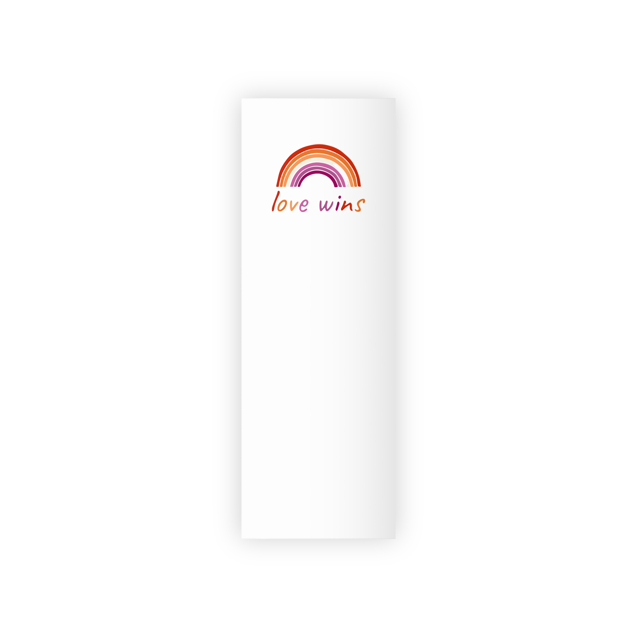 Colorful Rainbow Shape Lesbian Pride Flag Happy Pride Day Lgbtqia Community Pride Month Vector Hand Drawn Doodle Posters Stickers Logo Cards Gift Wrapping Paper Rolls 1pc - Image 5